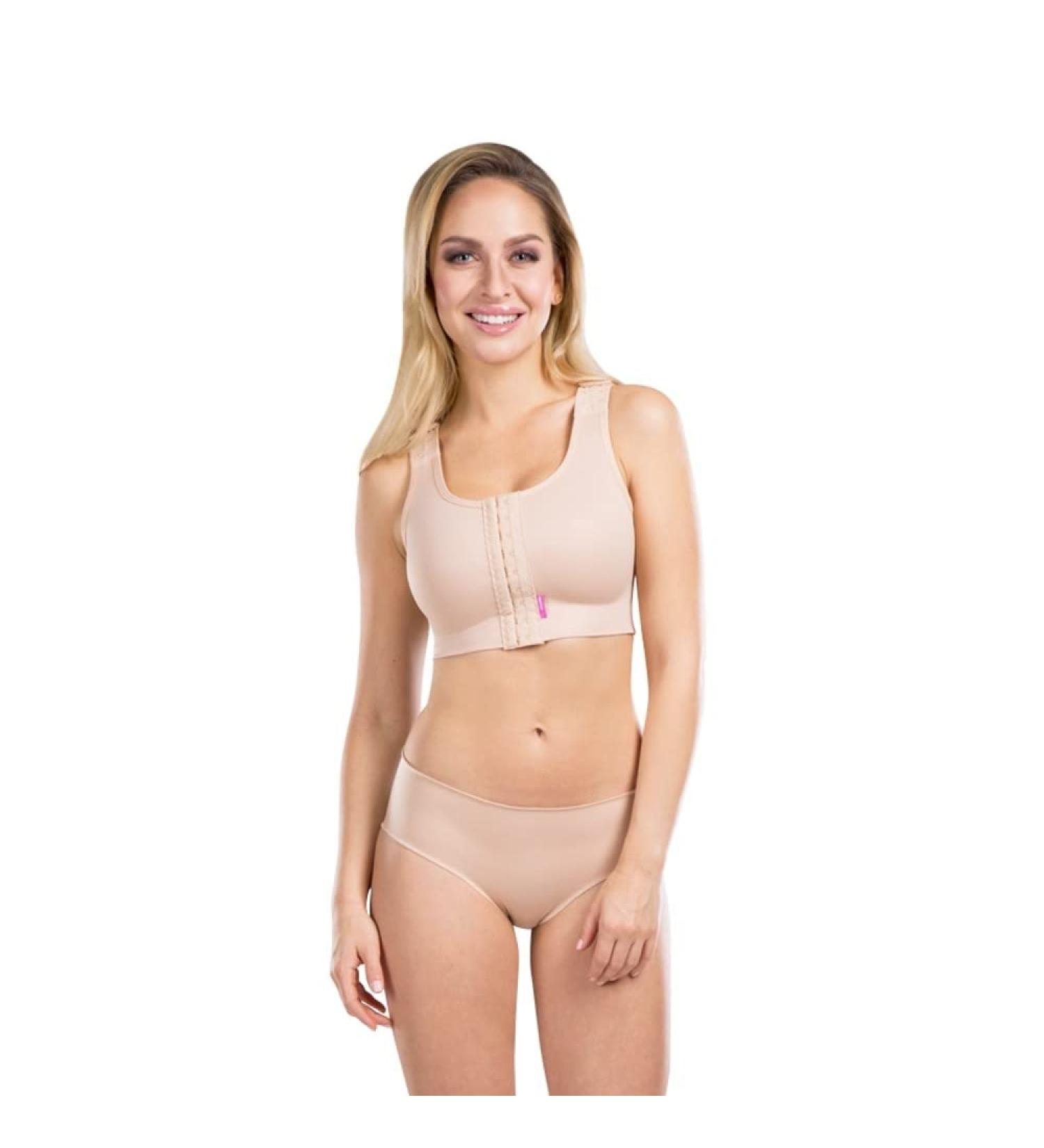 LIPOELASTIC PI Plus Black Post-Operative Compression Bra - XS | International Shipping Available - Buy Online on GoSupps.com