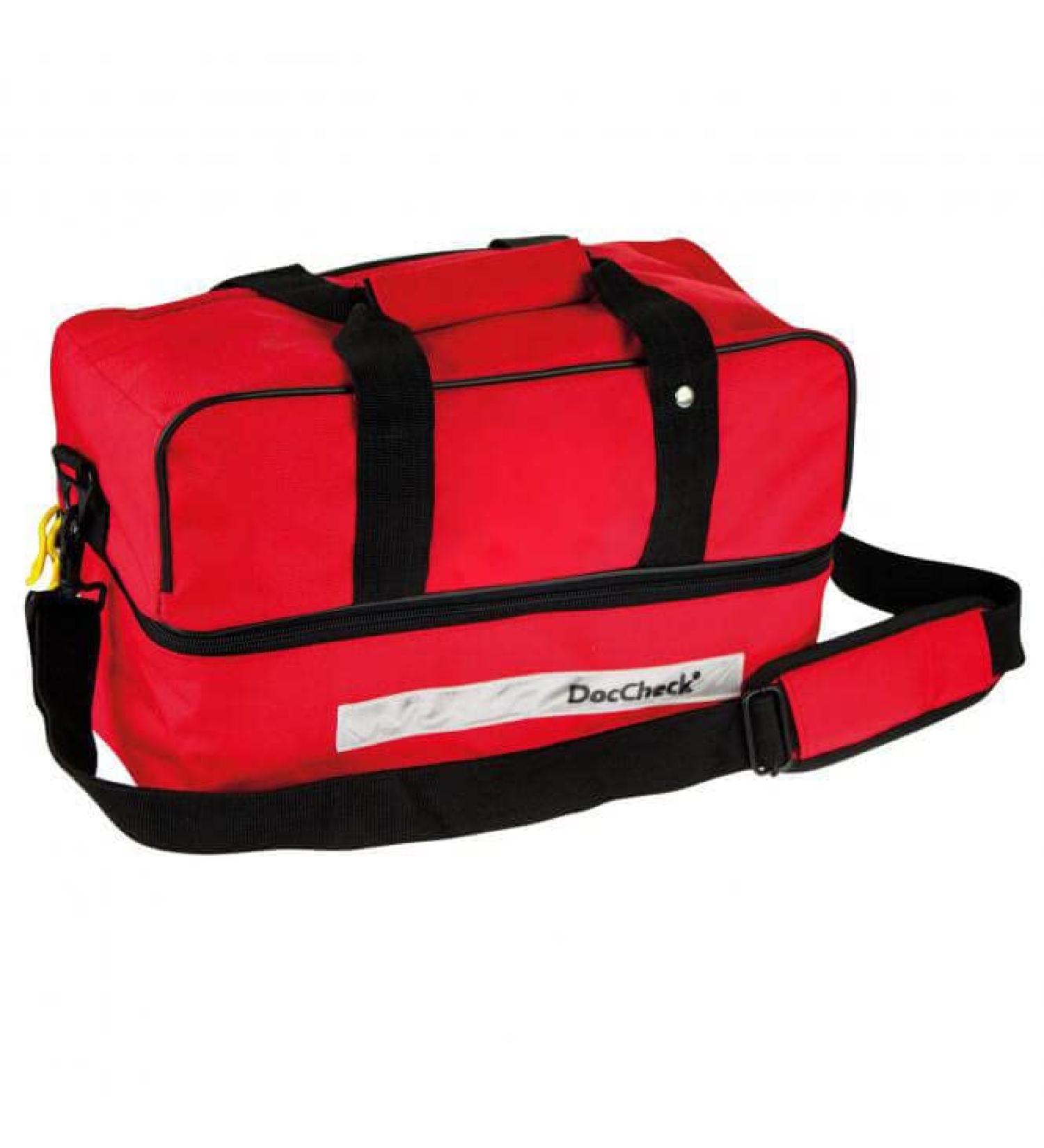 DocCheck Emergency Bag Pack M - Professional First Aid Bag with Customizable Interior | Ships Internationally - Buy Online on GoSupps.com
