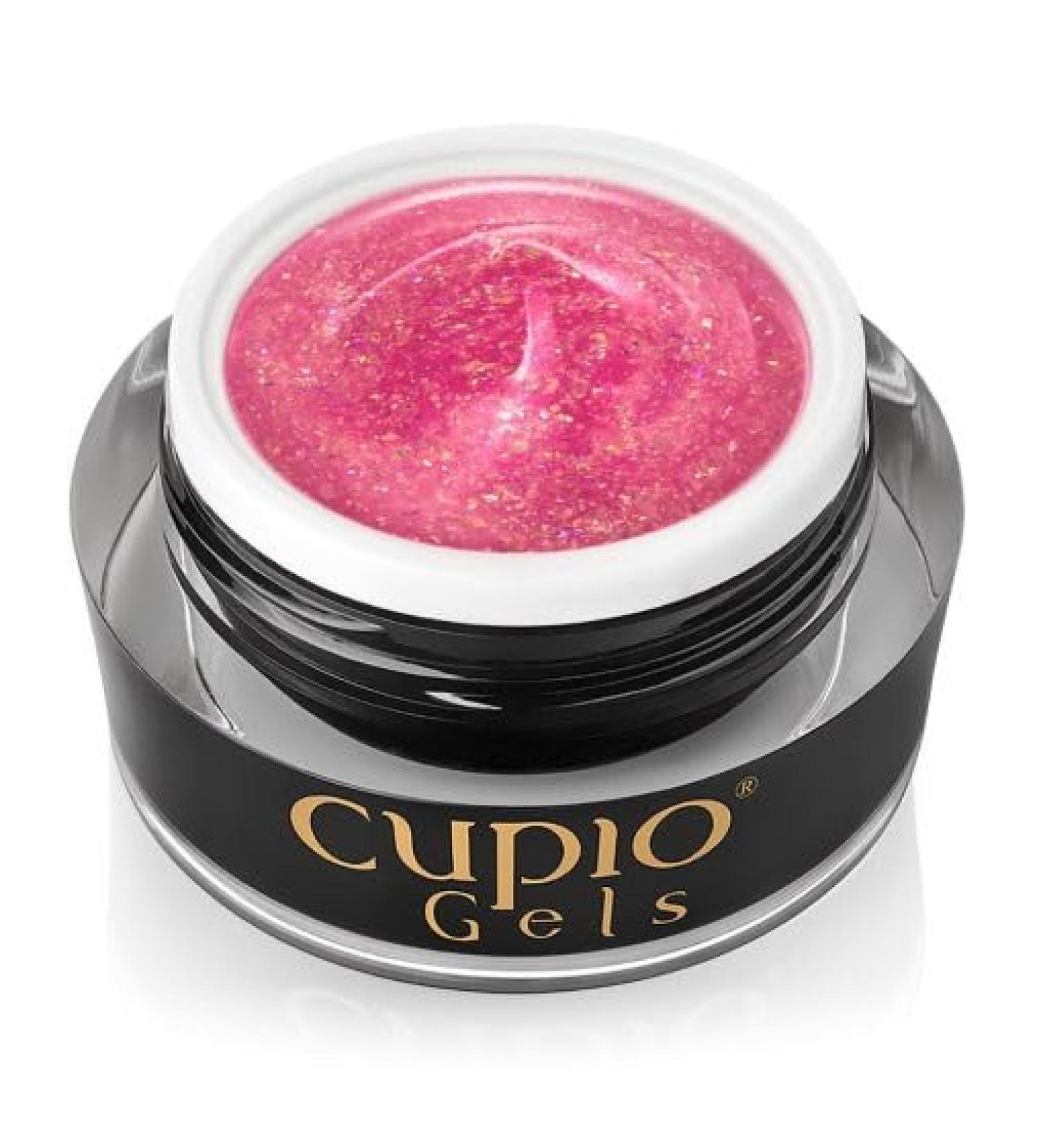 Cupio Gel de construction Cupio Glitz & Glam - Rosy - 15 g