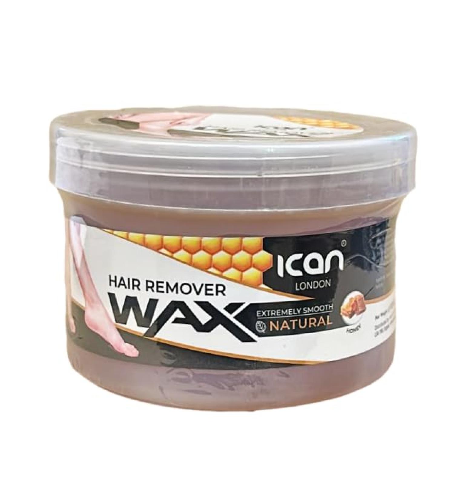 ican London Extremley Smooth Natural Hair Remover Warm Wax 1kg (1000g) (Honey) - Buy Online on GoSupps.com