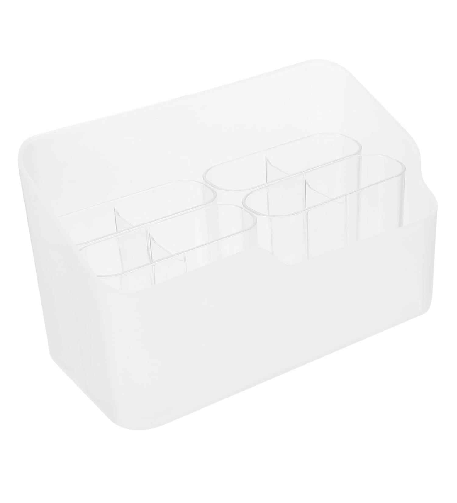 Luxshiny 1 Set Makeup Bathroom Storage Box Makeup Brush Makeup Organizer for Counter Basket Box Office Large - Buy Online on GoSupps.com