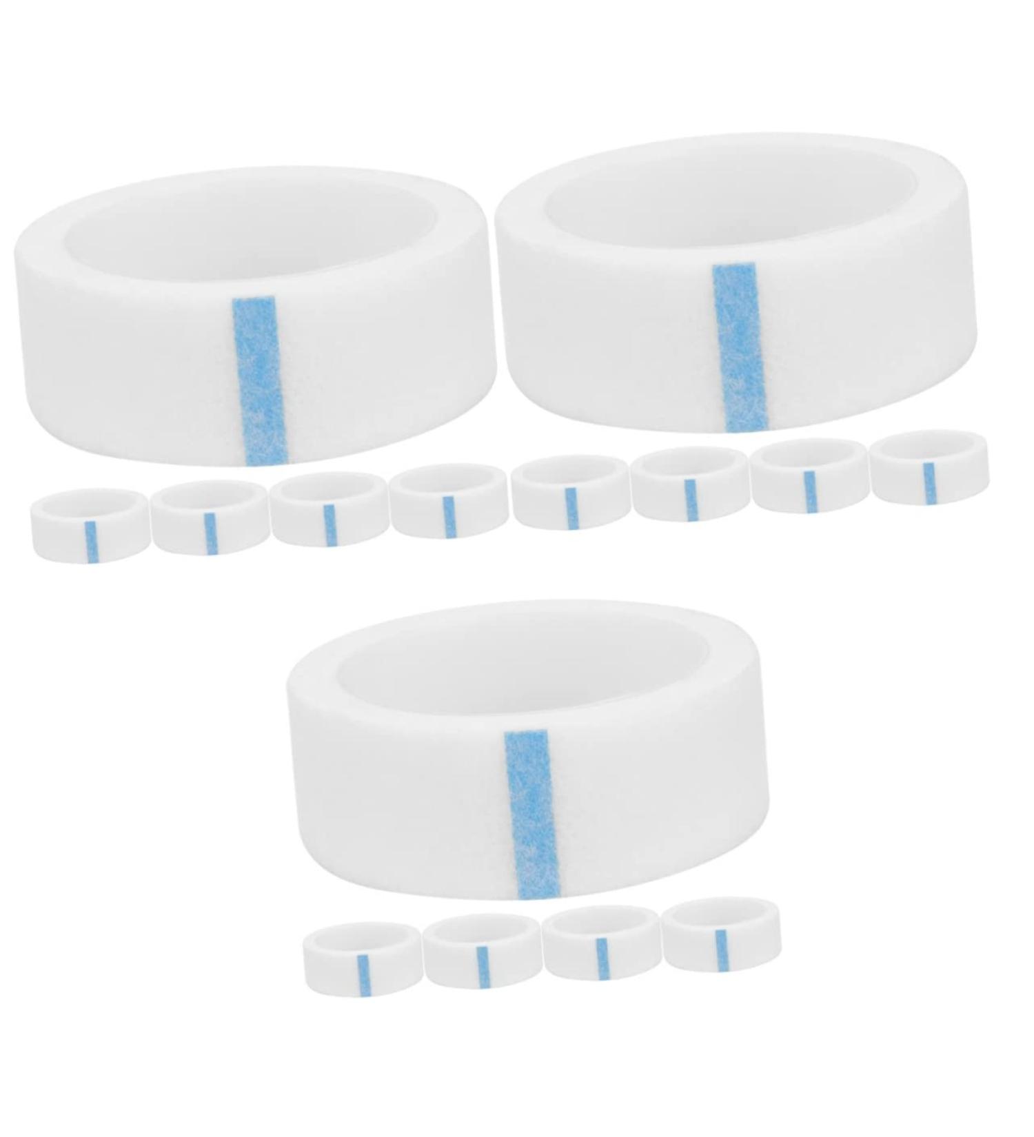 MAGICLULU 15 Rolls Lash Extensions Supplies Grafting Color Duct Tape Color Eyelash Tape Paper Fabric Tape Fabric Lash Tapes Garment Tape Non-woven Fabric Breathable Tape Strips - Buy Online on GoSupps.com