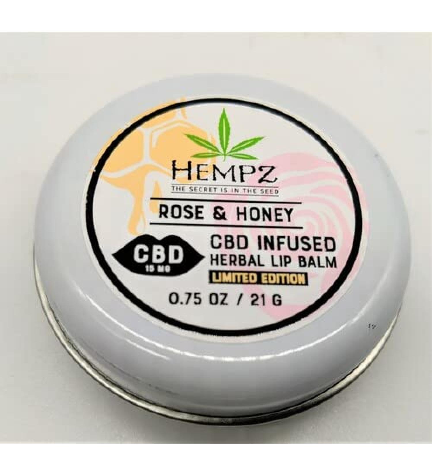 Hempz Lip Obsessed Lip Rose & Honey 0.75oz Limited Edition