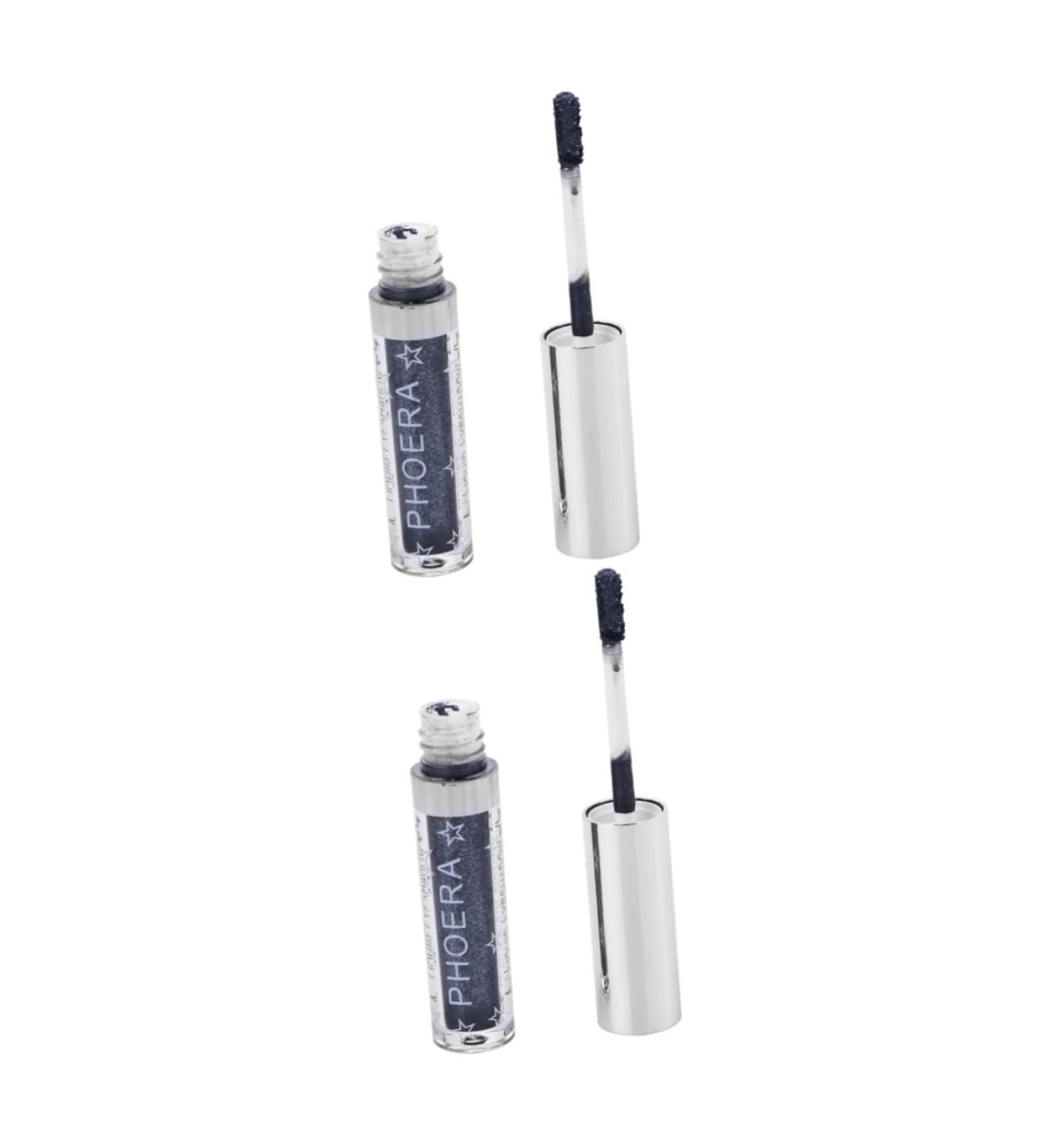 POPETPOP 2pcs Pearlescent Eyeshadow Glitter Eyeshadow Glow Eye Powder Liquid Eyeshadow Eye Shadow Shine - Buy Online on GoSupps.com