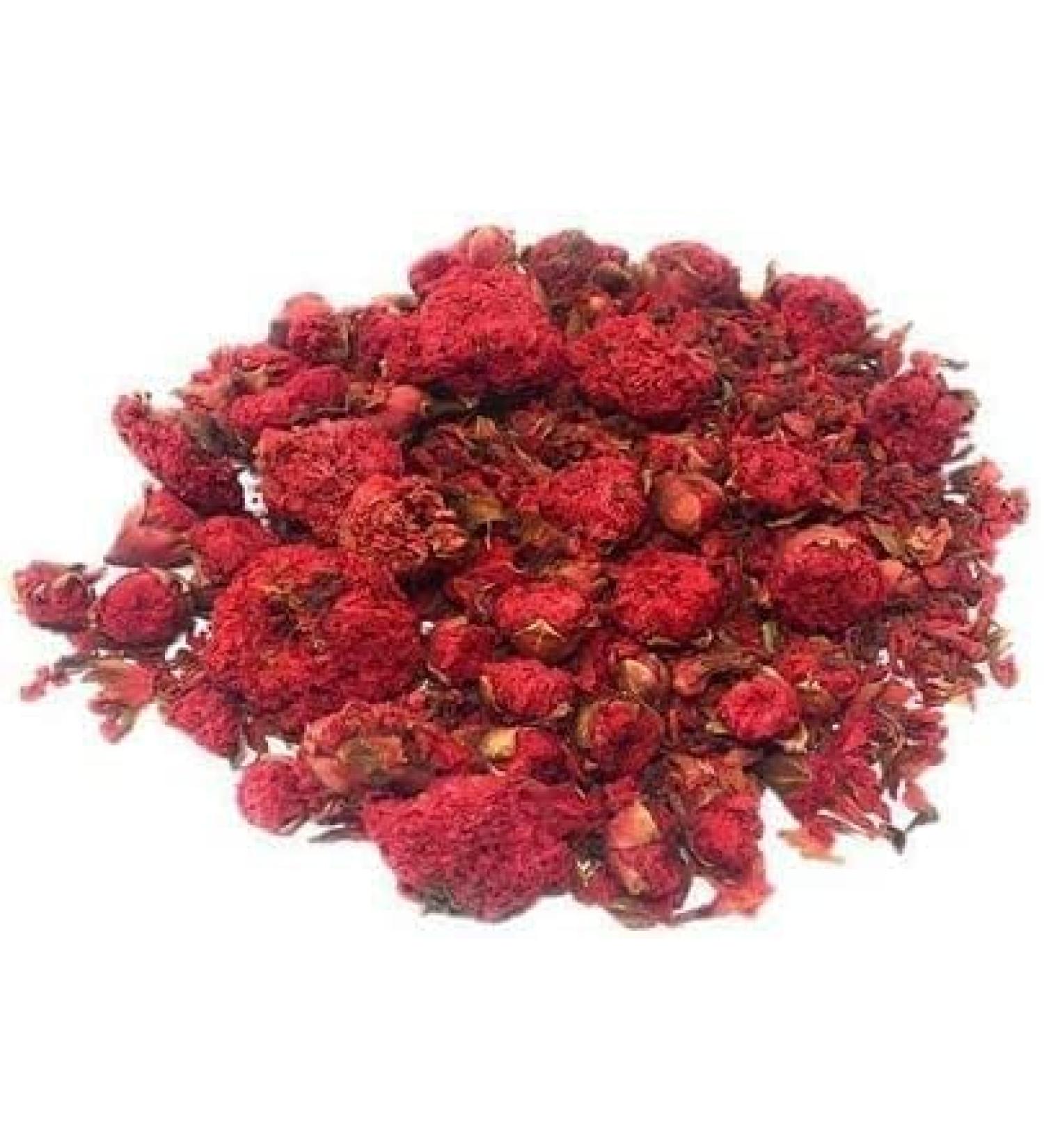 REVAFood Veena Granaatappel BloemGul_E_Anar Pomegranate Dried Phool 50Gms