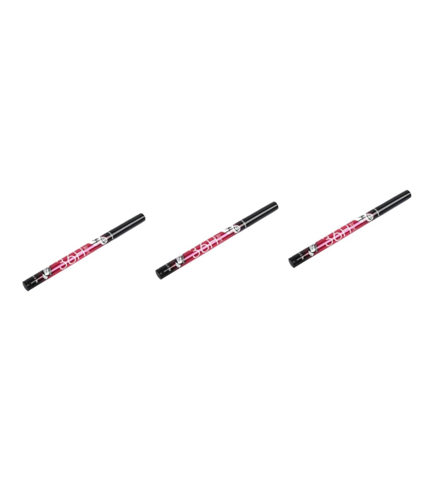 Ipetboom 3pcs Black Pen Eyeliner Eye Makeup Liquid Waterproof Cosmetics 1 count (Pack of 1) As Shownx3pcs - Buy Online on GoSupps.com