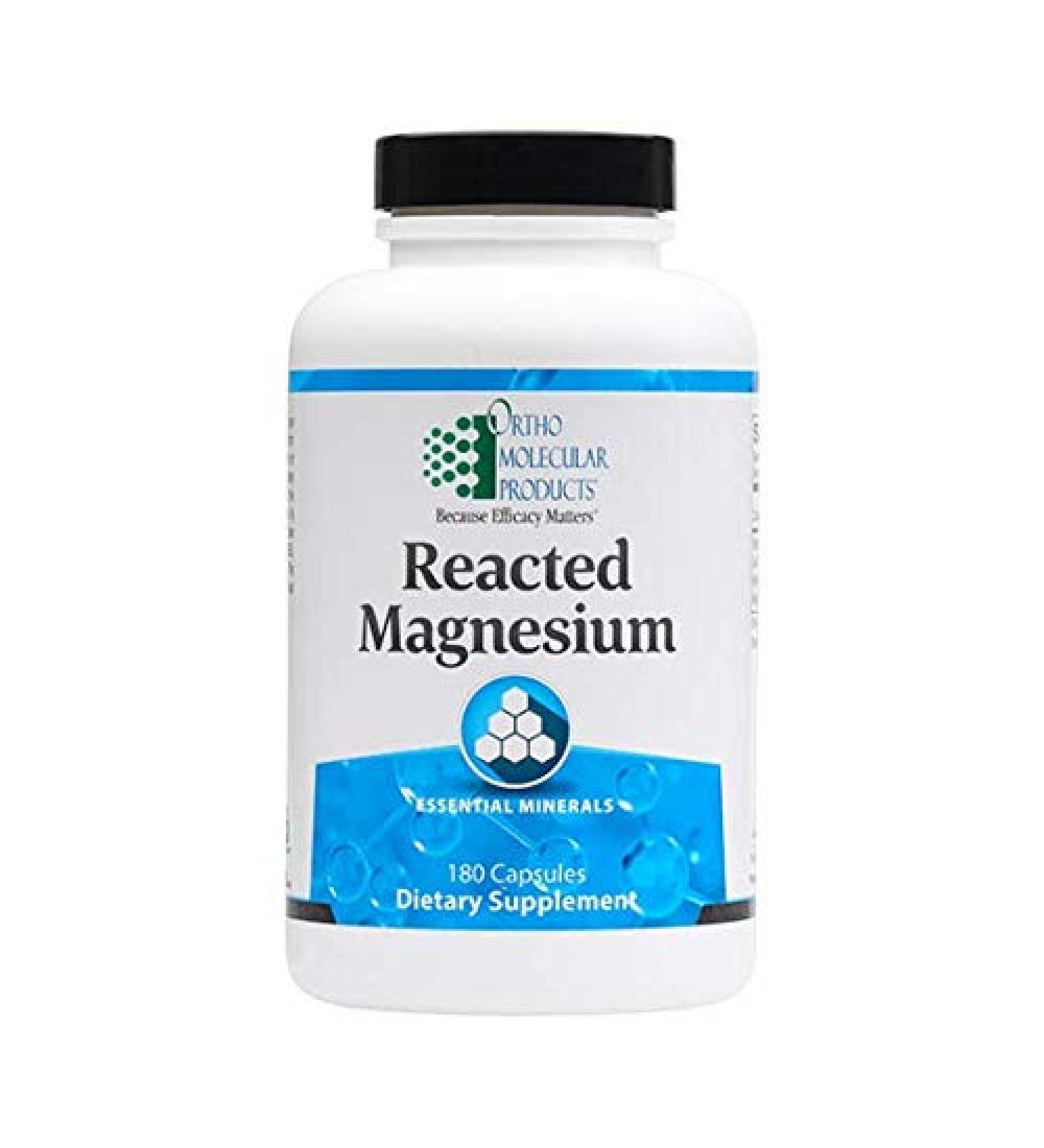 Reacted Magnesium (180ct) 180 Count (Pack of 1)