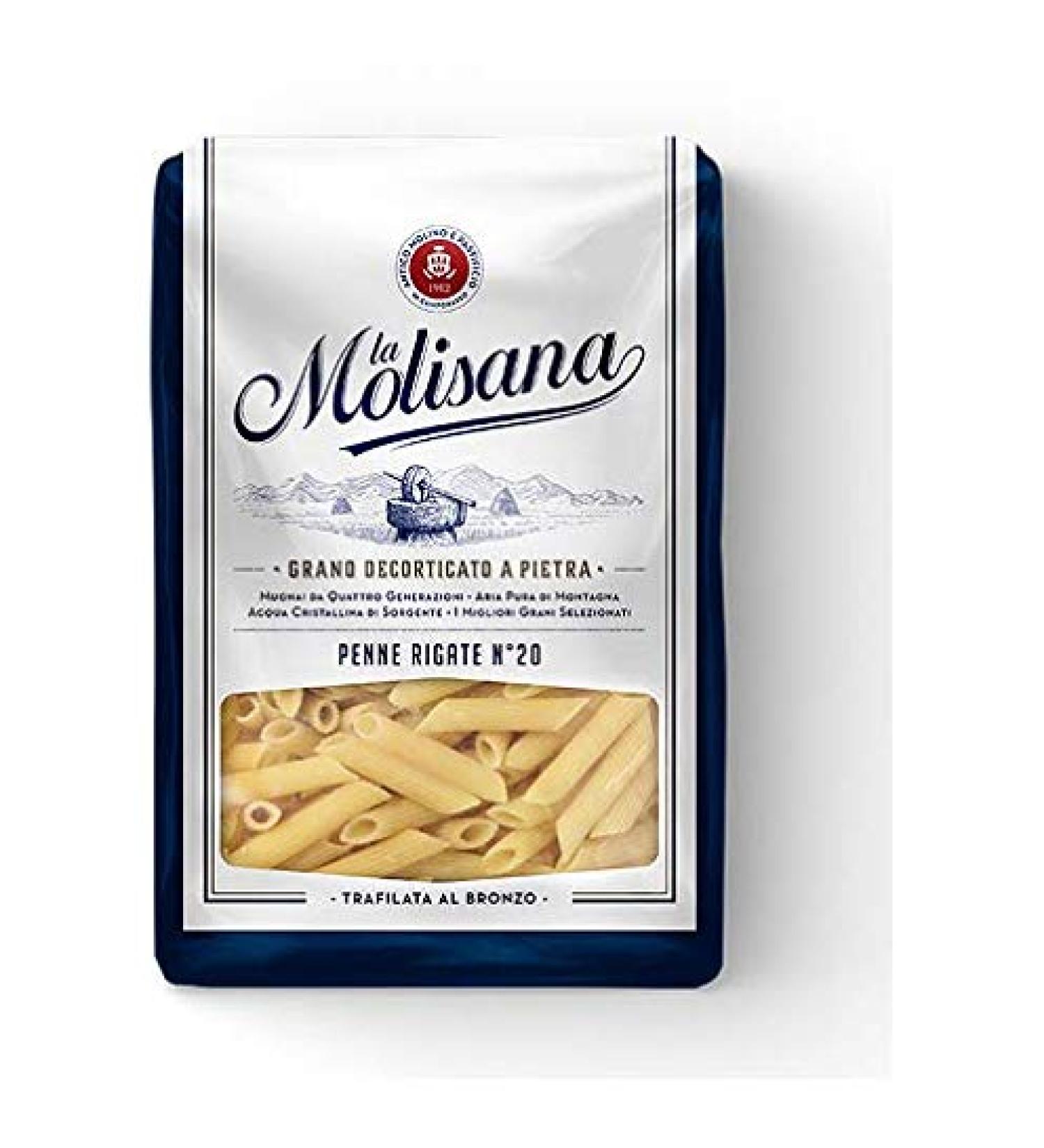 Pasta La molisana 100 % italien Rigatoni n 31 P tes 500 g