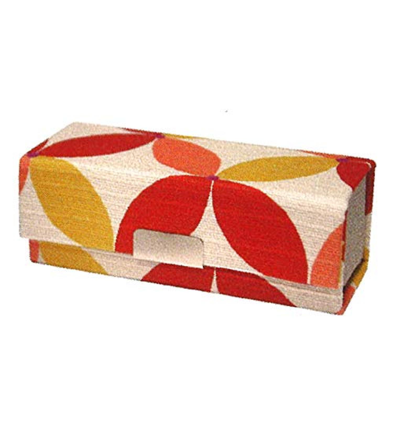 JHANDS Haikara Lip Case Cloisonne Red Shiro