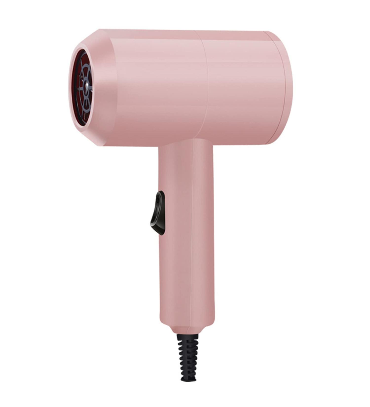 YOXIER Hair Blow Dryer Quick Drying Low Noise Lightweight Hot Air Hair Care Travel Blow Dryer Compatible with Women Pink - Buy Online on GoSupps.com
