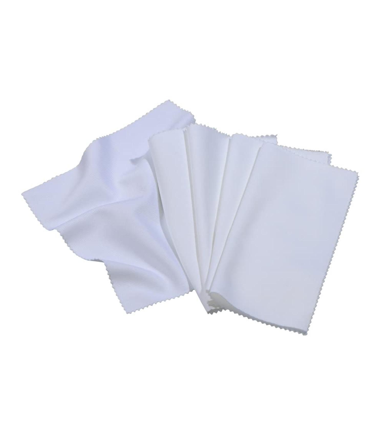 5 Set Microfiber Glasses Cleaning Cloths - High-Tech Nanotol for Glasses Smartphones Laptops & HD Screens | 20x20 cm - Buy Online on GoSupps.com