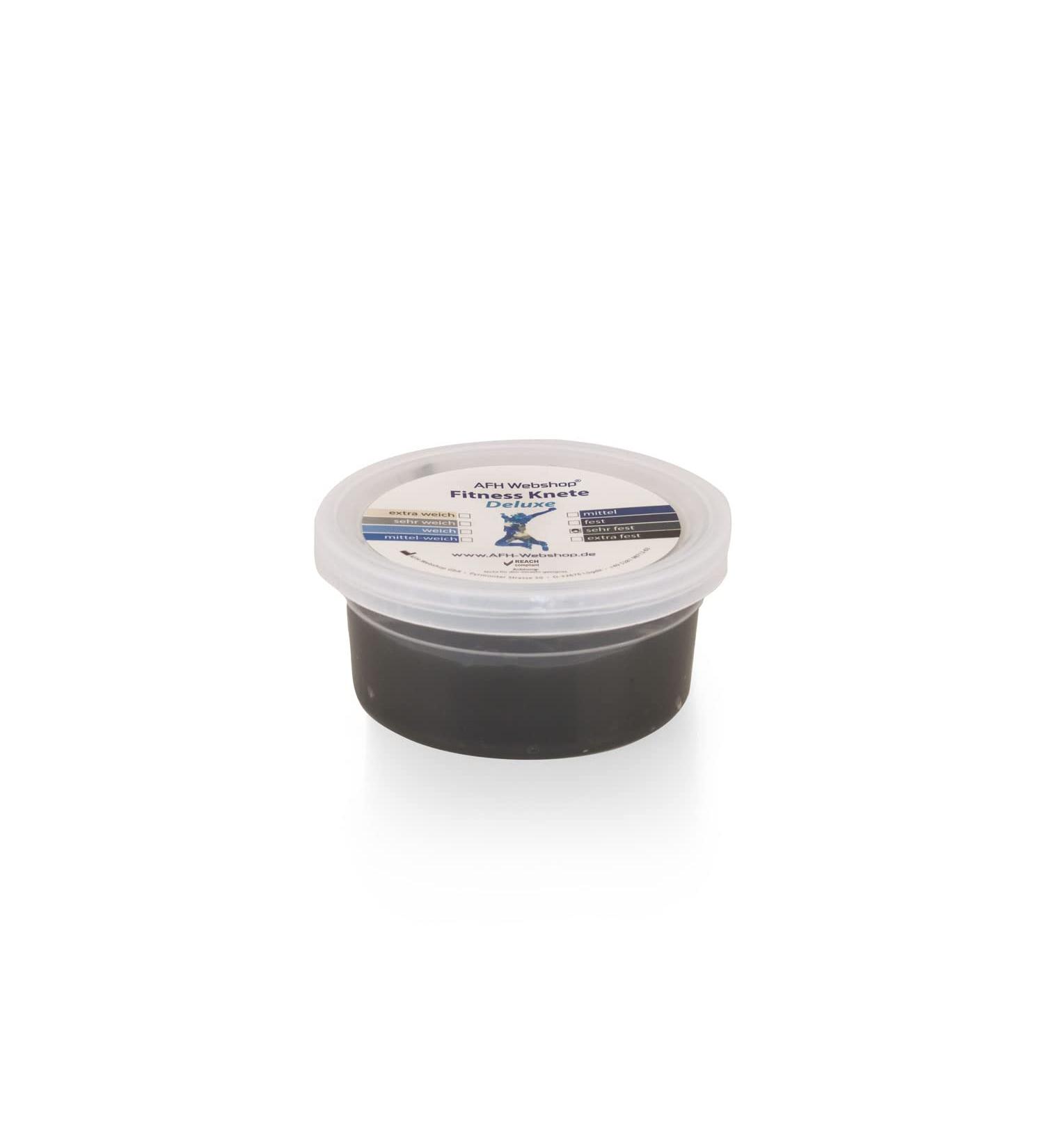 Fitness Clay DELUXE 85g - Premium Dark Grey Firm Texture for Optimal Results | Buy Internationally - Buy Online on GoSupps.com