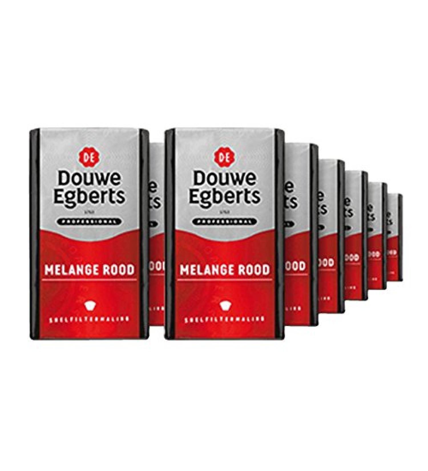 Douwe Egberts Coffee Douwe Egberts quick filter grind Melange Red 250gr