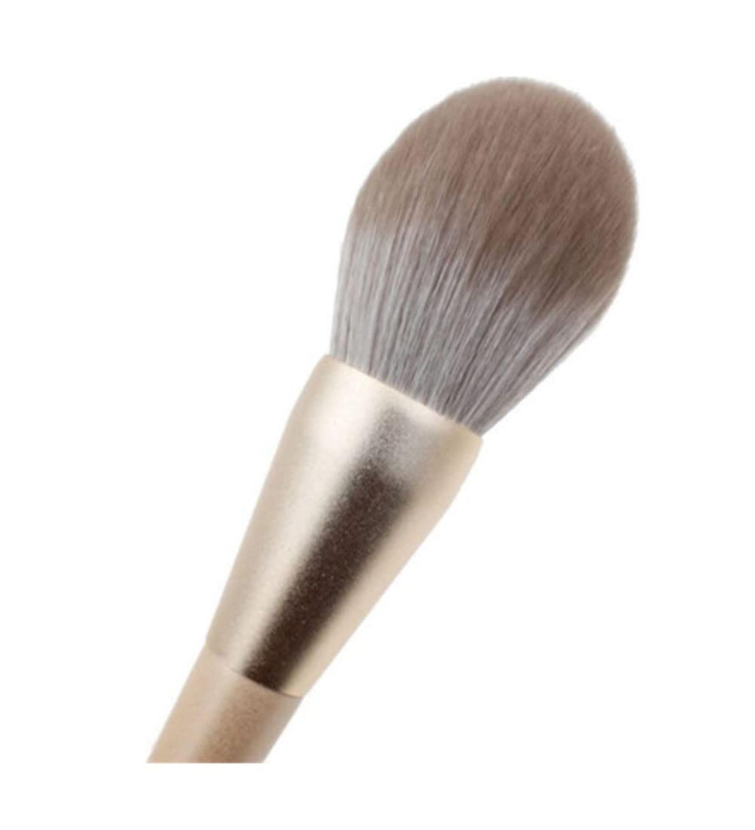 Power Player Bamboo Powder Brush - Eco-Friendly Makeup Tool 20.5 x 5 cm | International Shipping Available - Buy Online on GoSupps.com