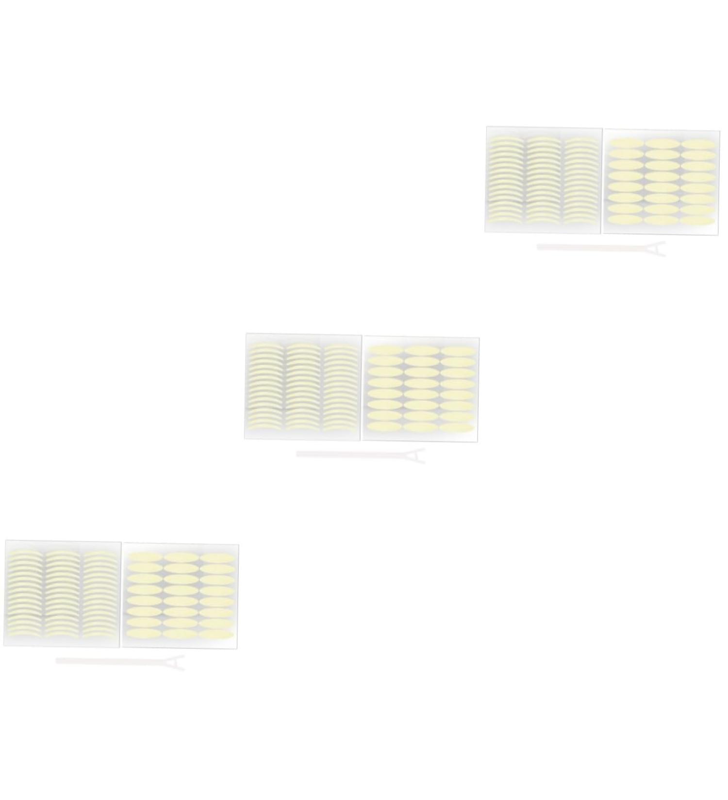 Ipetboom 6 Sets Long Natural Eye Double for Adhesive Beauty Supply Widen Invisible Breathable Stick Women 8.3x7.6cmx3pcs As Shownx3pcs - Buy Online on GoSupps.com