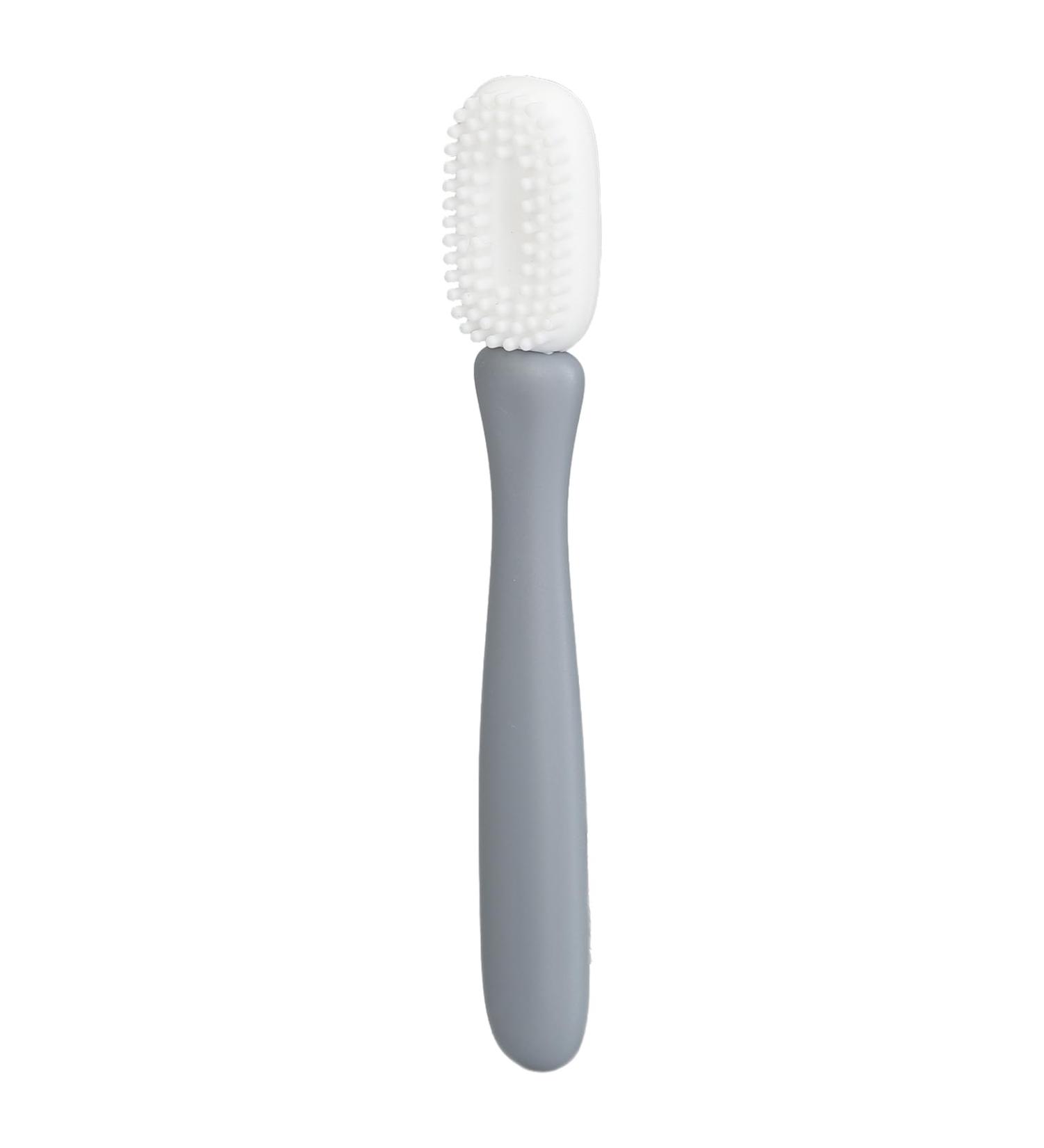 Oral Sensory Massage Brush for Autism & Hemiplegia Safe Mouth Stimulation Brush (Light Gray) | International Shipping Available - Buy Online on GoSupps.com