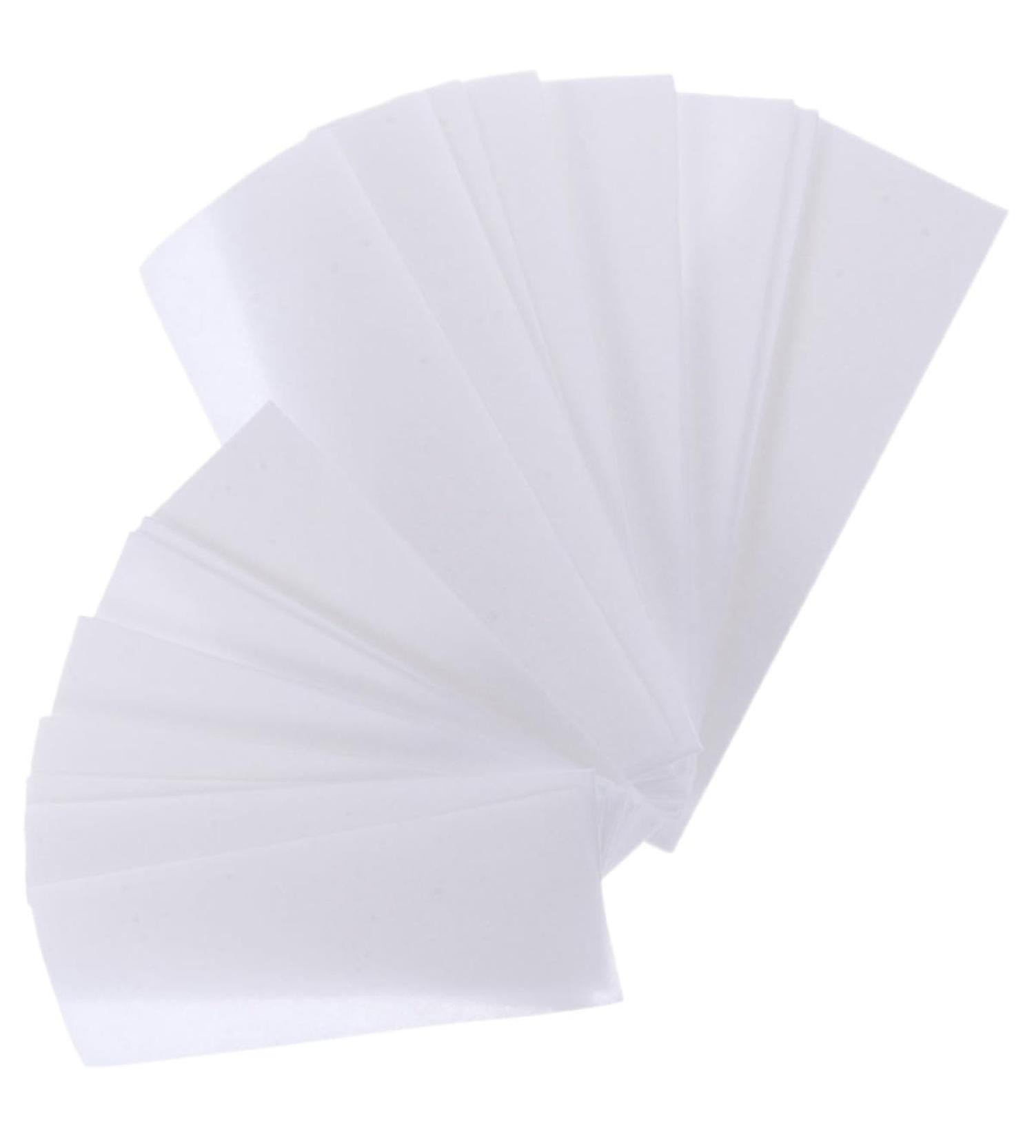 2 Paquets Petits 100 Pcs 2 Paquets Grands 100 Pcs) Bandes de Cire D pilatoires Jetables pour pilation Mains Pieds et Sourcils - Buy Online on GoSupps.com