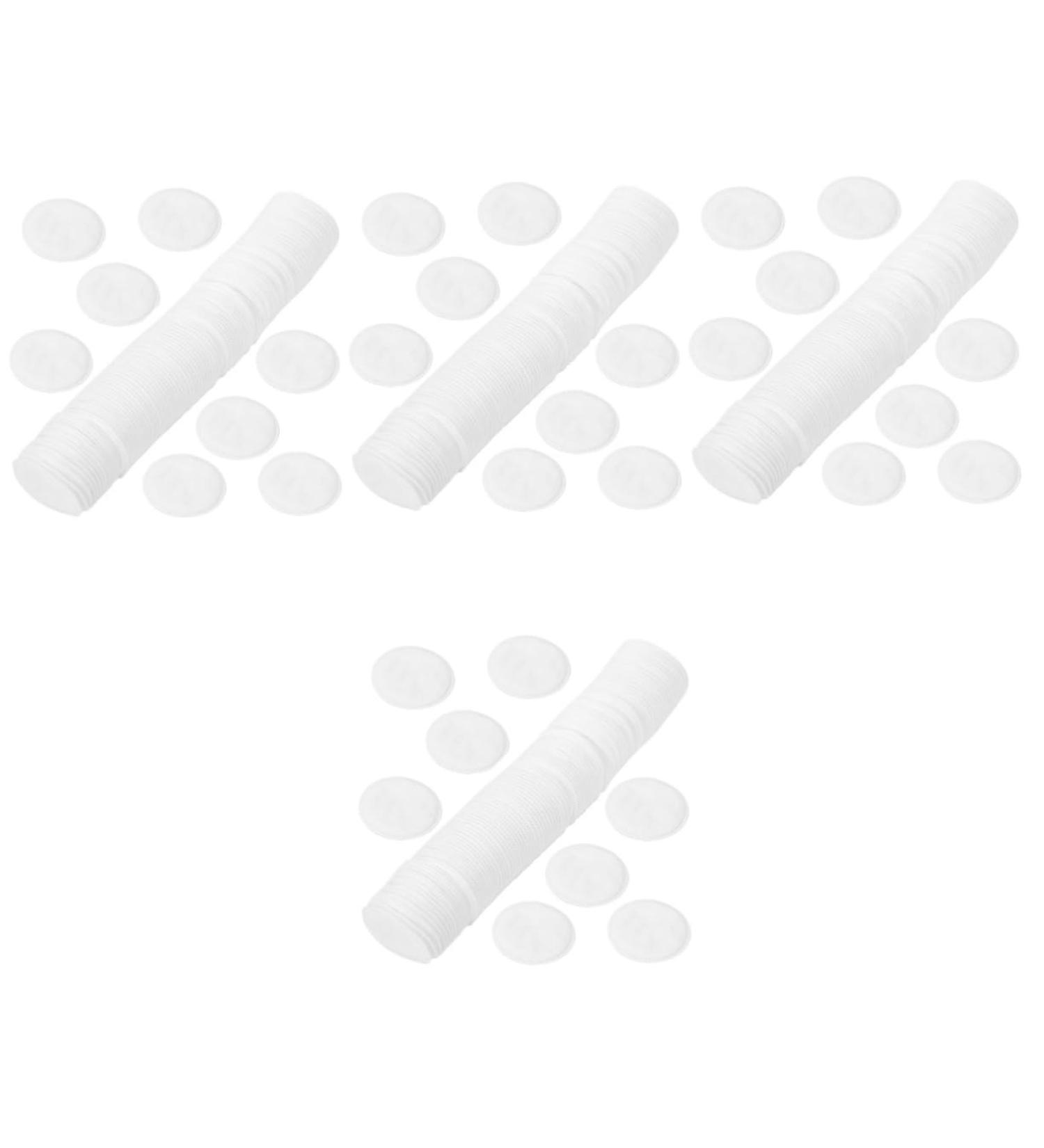 FRCOLOR 400 Pcs Disposable Makeup Remover Sponges - Thick Cotton Travel Pads & Non-Woven Fabric Face Wipes - Buy Online on GoSupps.com