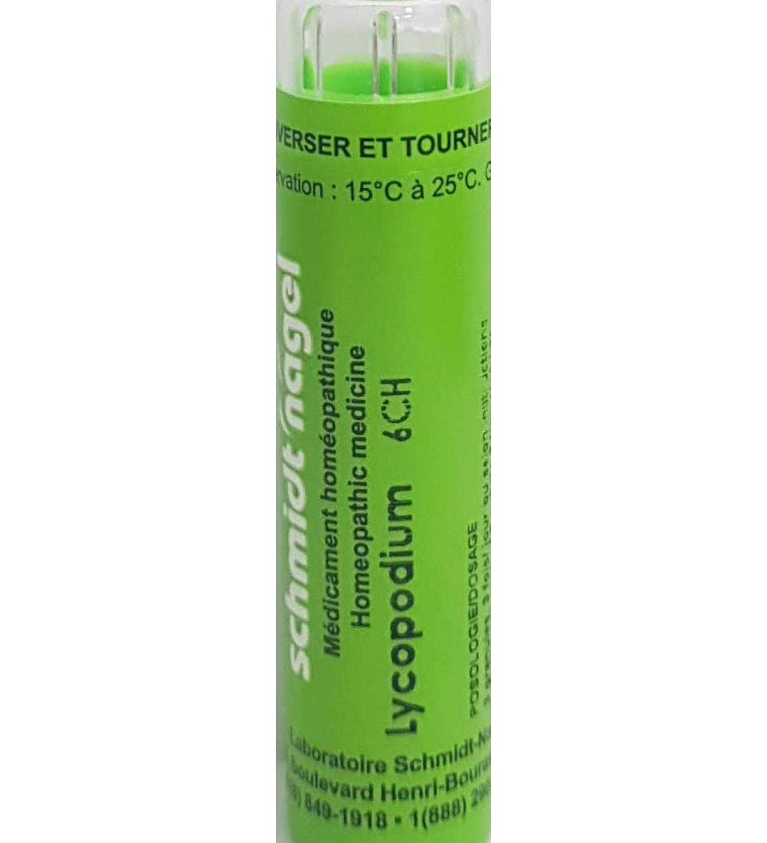 Lycopodium 3CH Homeopathy Medicine Schmidt-Nagel Canada (Homeodel) 90 pellets/granules - Buy Online on GoSupps.com