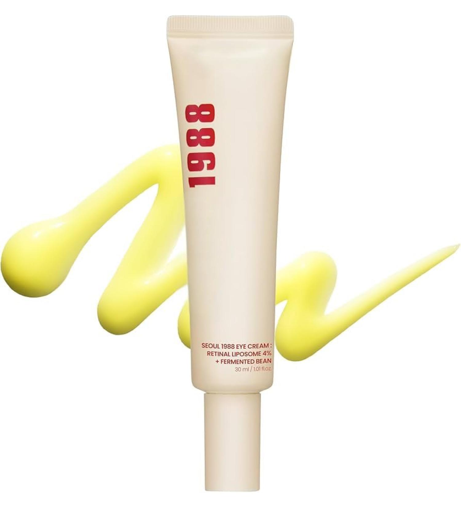 1988 - S rum Anti- ge avec R tinol Liposome 4% Vitamine C + E Peptides Bakuchiol Haricot Ferment - Contour des Yeux - Made in Korea
