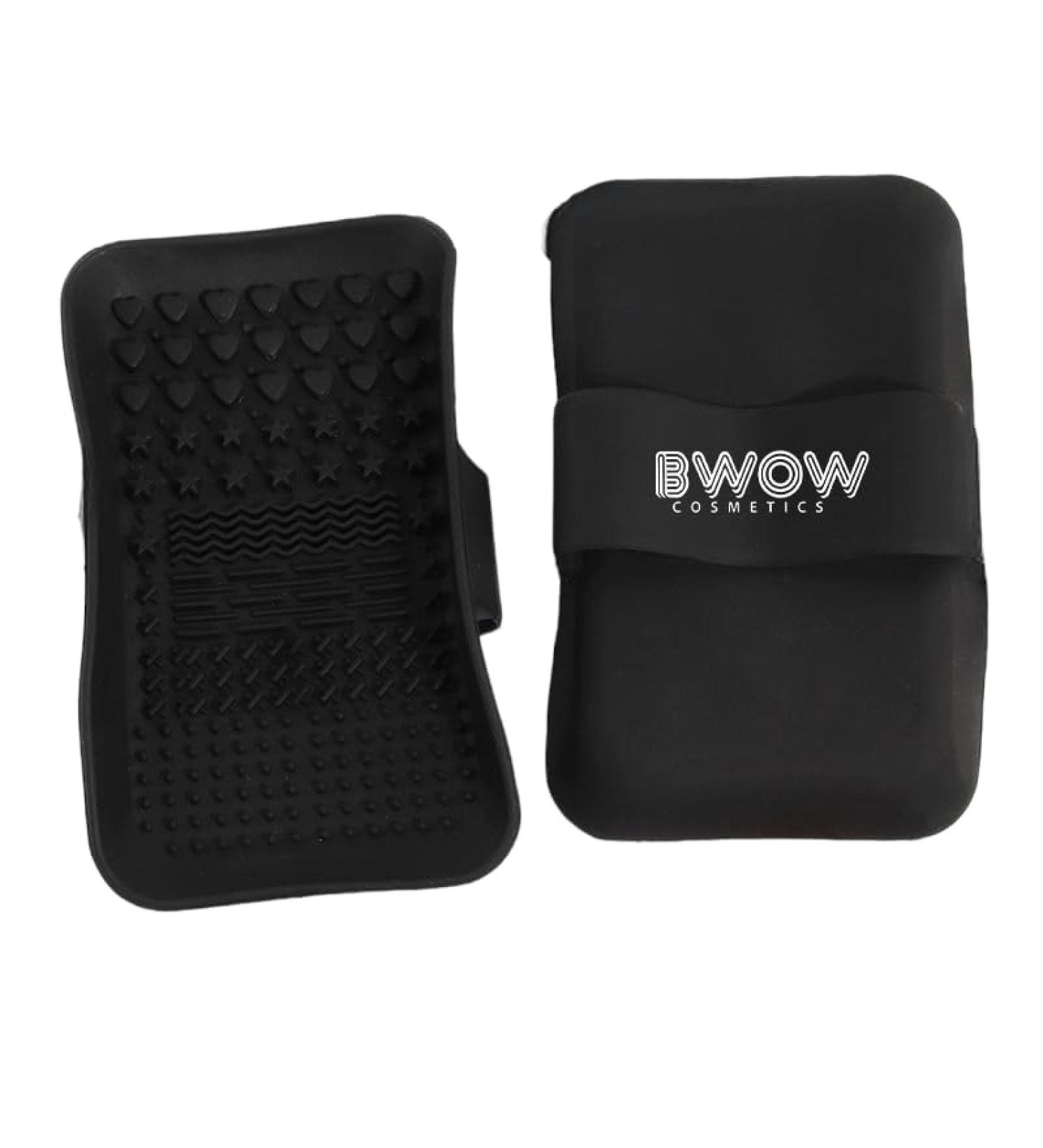 LUXCLEAN PRO Makeup Brush Cleaning Mat | Silicone & Latex Free | Handheld Cleaner for All Brush Styles | Textured Surface for Precision Cleaning - Buy Online on GoSupps.com