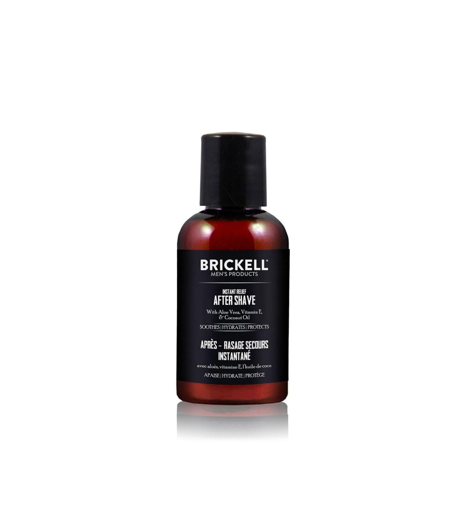 Brickell Men's Products Apr s Rasage Soulagement Instantan Naturel et Bio (Non parfum 59 ml) Sans parfum 59 ml (Lot de 1) - Buy Online on GoSupps.com