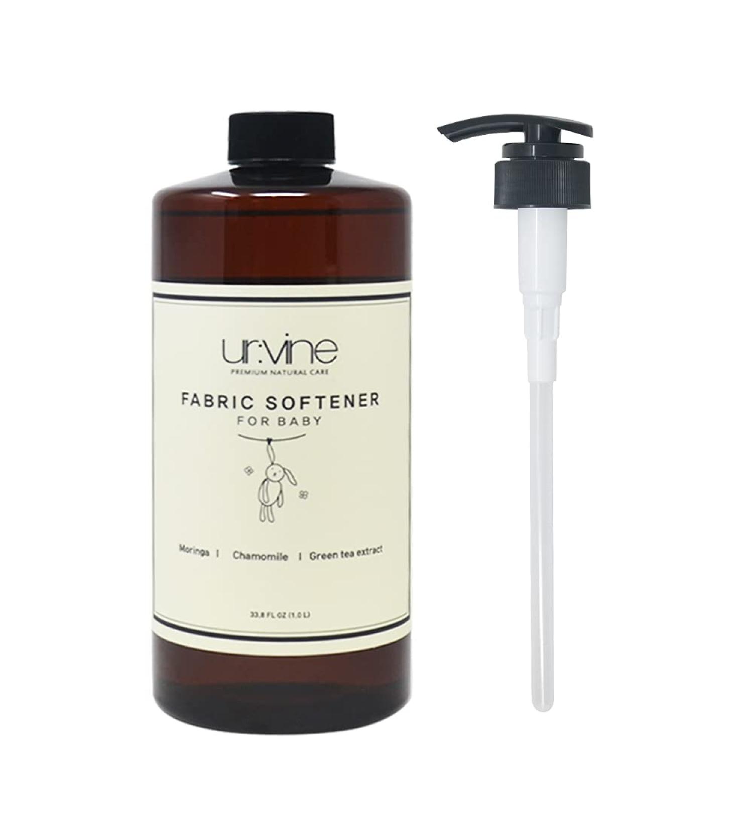 Ur:Vine Baby Fabric Softener - Moringa Chamomile Scent (33.8 Fl Oz) | Plant-Based Eco-Friendly High Concentration International Shipping - Buy Online on GoSupps.com