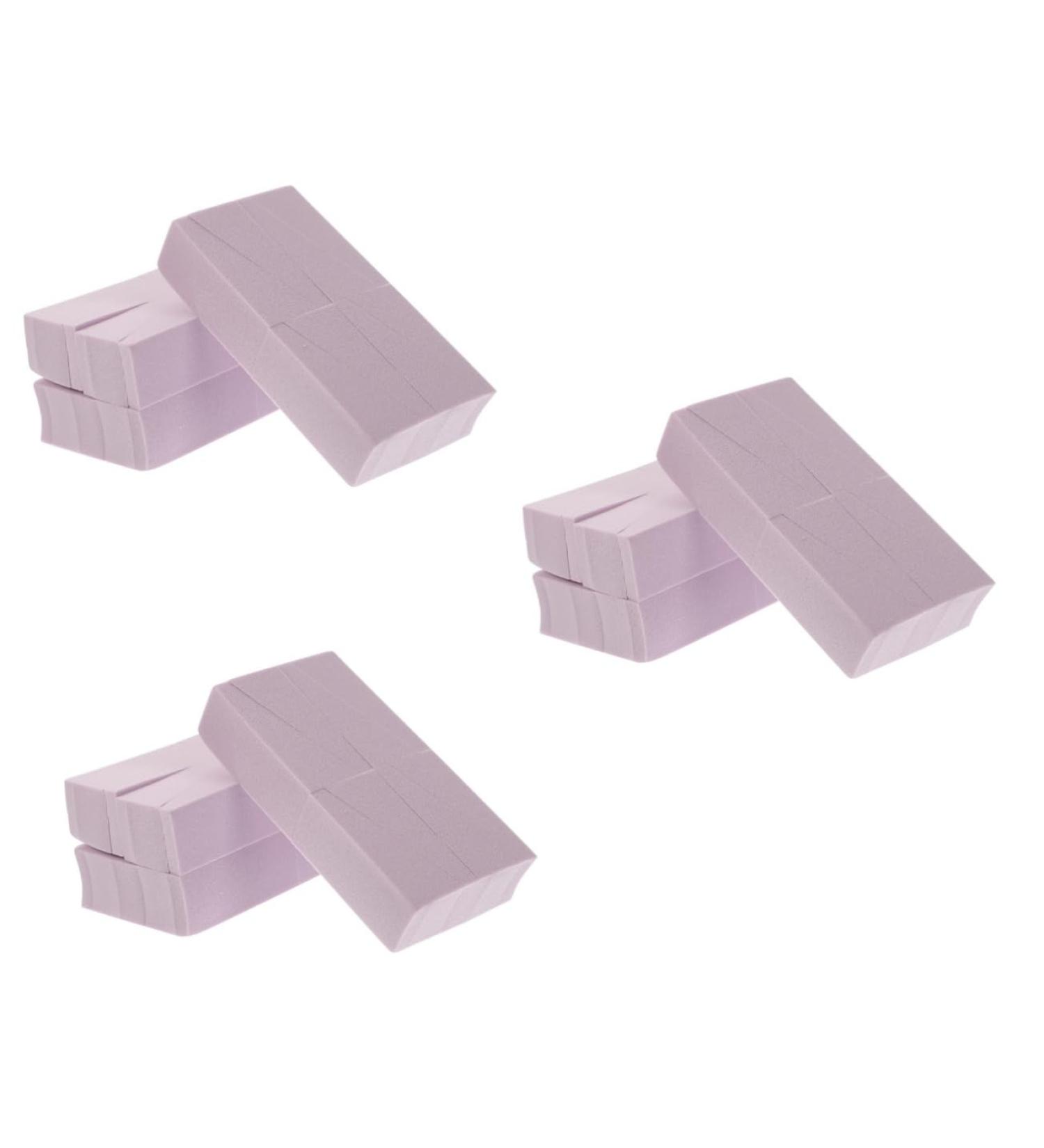 MAGICLULU 72 Pcs Nail Gradient Sponge - Premium Nail Art Tools for Perfect Manicure & DIY Nail Polish Techniques - Eye Shadow Wedges - Simple Purple Seal - Buy Online on GoSupps.com