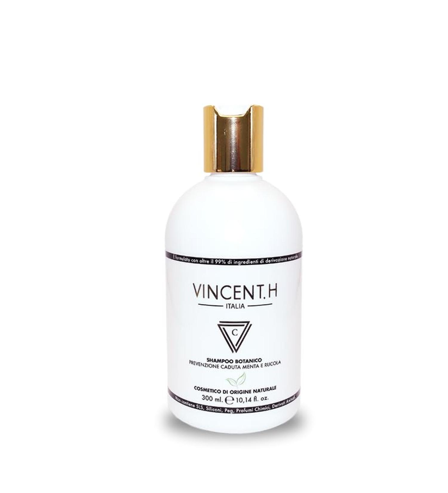 VINCENTH SRL Botanical shampoo prevention of mint and arugula - Buy Online on GoSupps.com