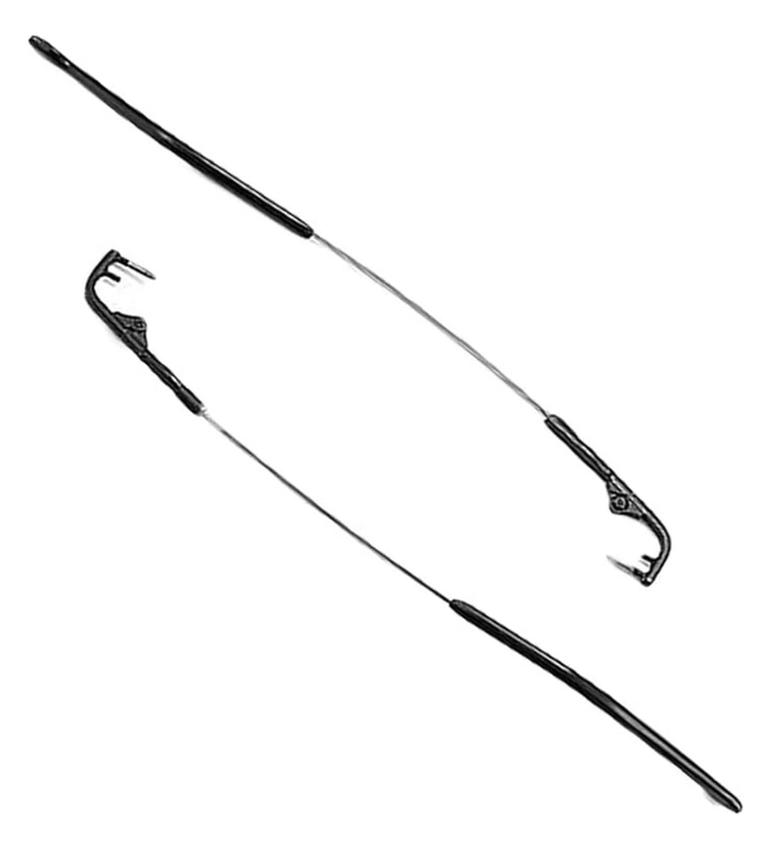 Ranara Replacement Glasses End Tips & Metal Hinges - 1 Pair Glasses Repair Parts Kit - Black Glasses Bracket Replacement - Buy Online on GoSupps.com