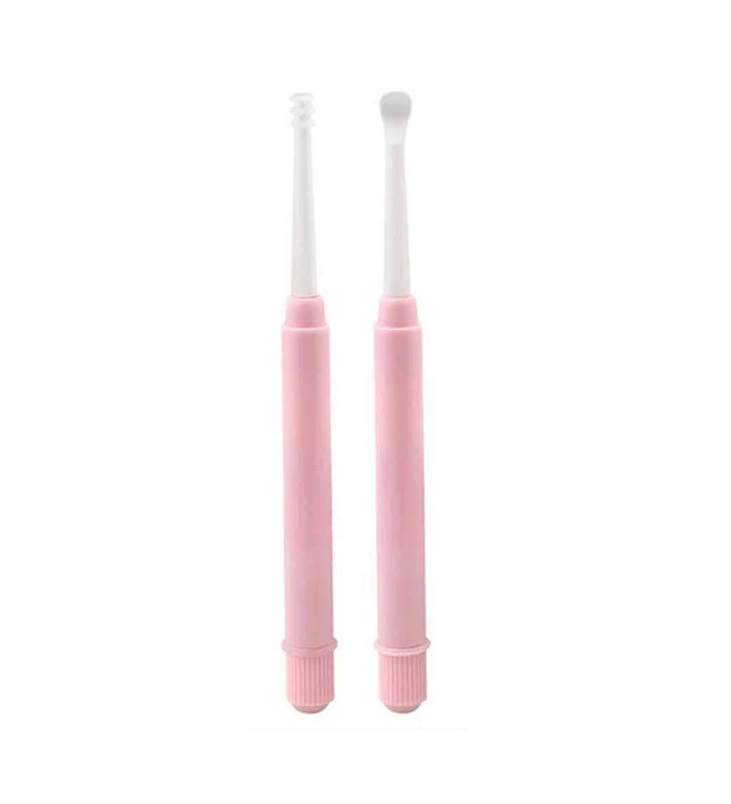 2Pcs/Set Portable Ear Cleaner Ear Wax Remover Pickers Spoon Pick Soft Brush Ear Care Tools - Black JoJo's Bizarre Adventure1 - Buy Online on GoSupps.com