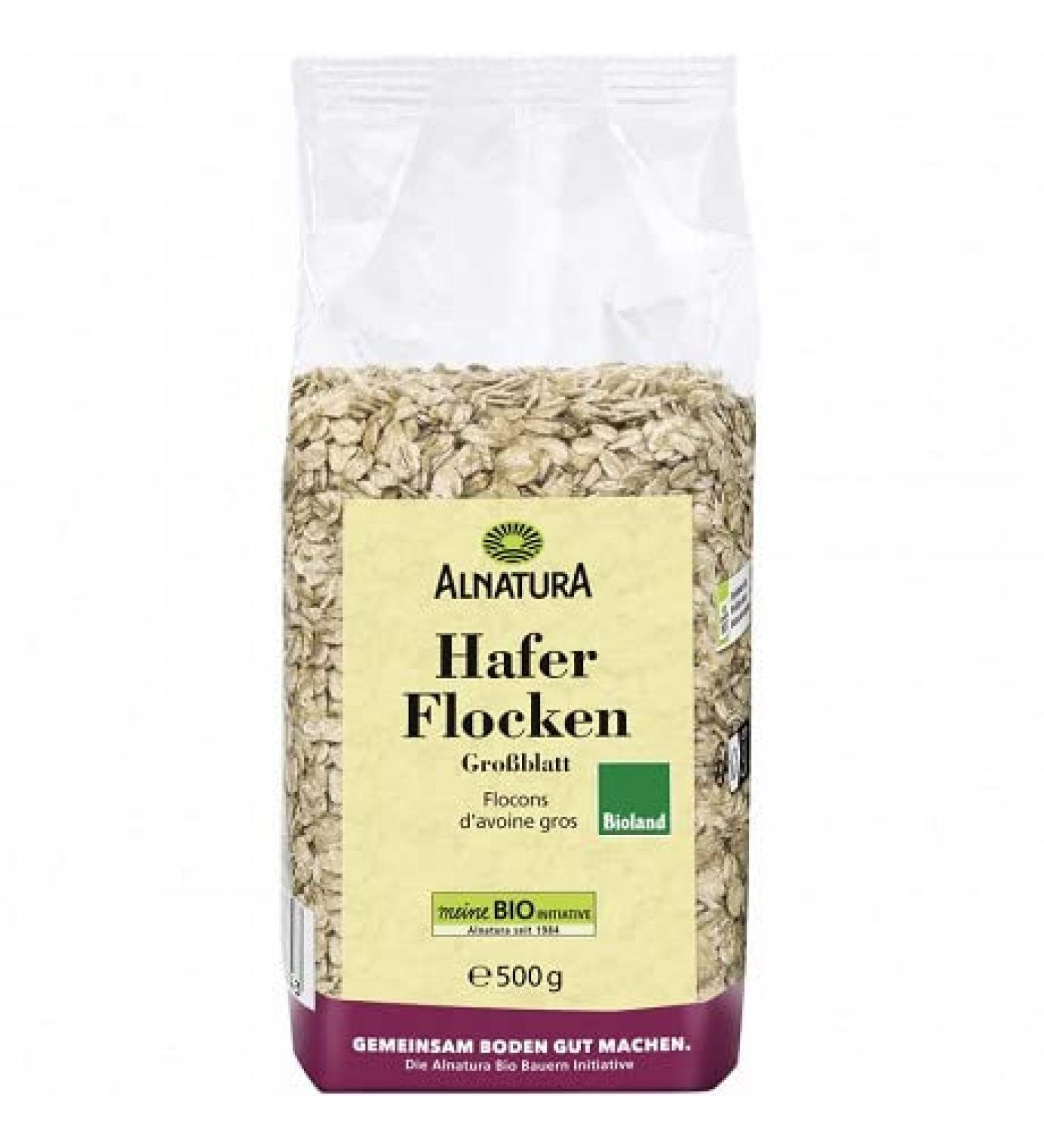 ALNATURA - Gros Flocons D'Avoine 500G - Quatre Articles