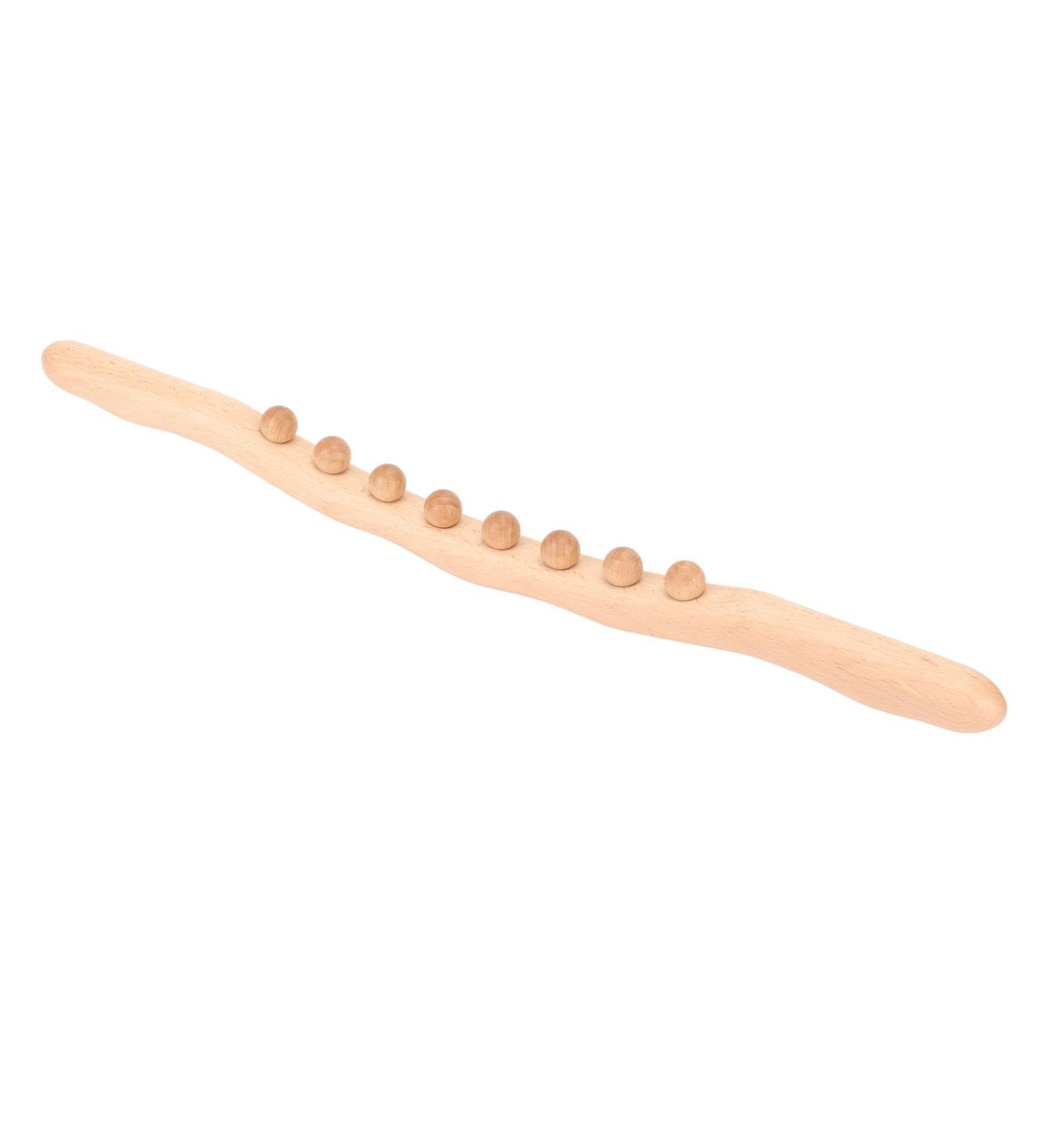 Marhynchus H lzerner Schabestab - 8 Pearls Gua Sha Massage Tool for Muscle Relaxation & Postpartum Care - International Shipping Available - Buy Online on GoSupps.com