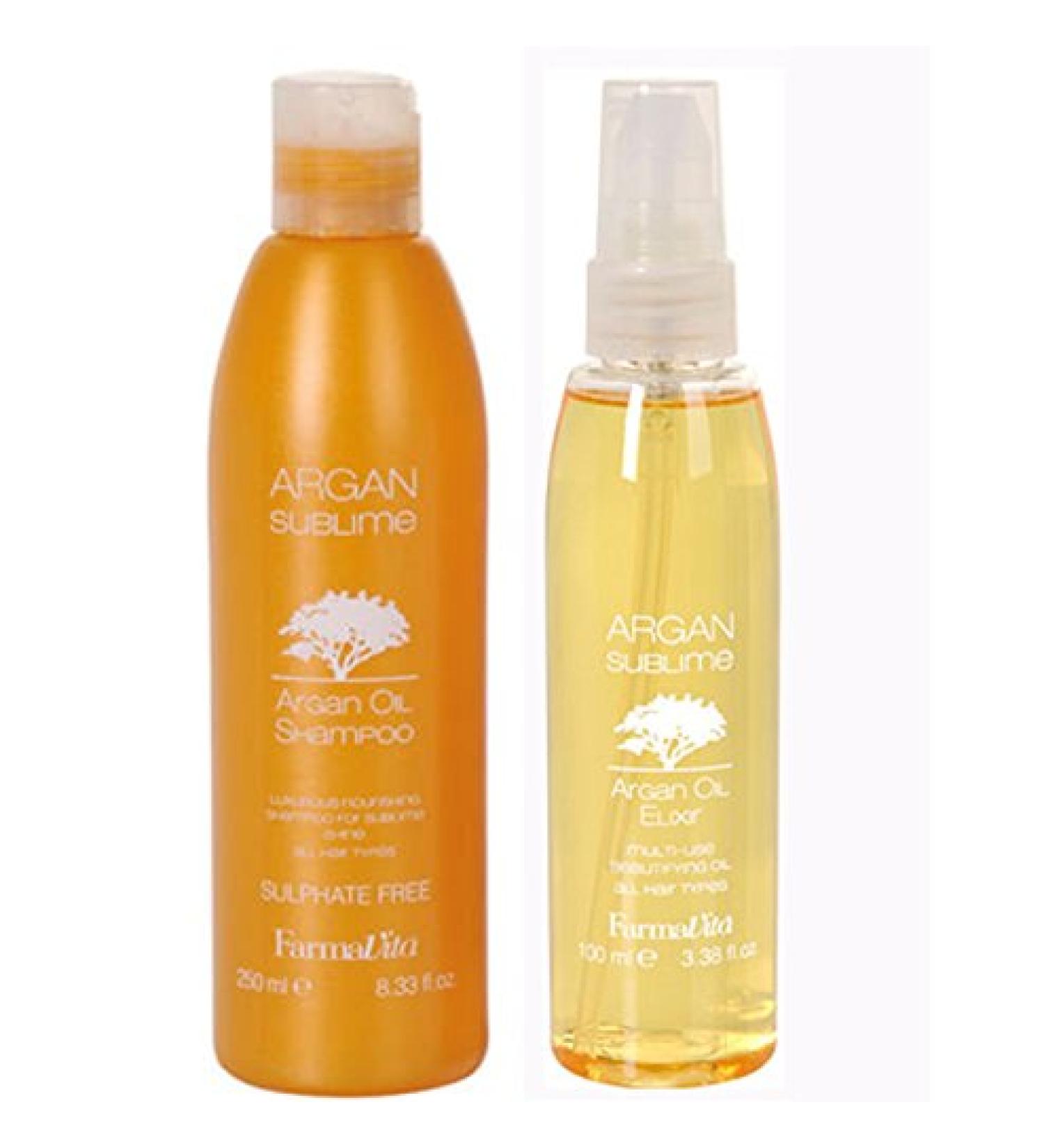 FarmaVita Argan oil 250 ml + Elexir 100 ml