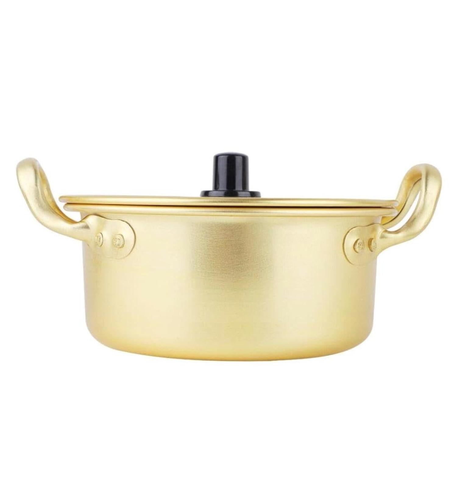 Korean Noodle Pot Aluminum Stockpot for Instant Ramen (#1) - Buy Online on GoSupps.com