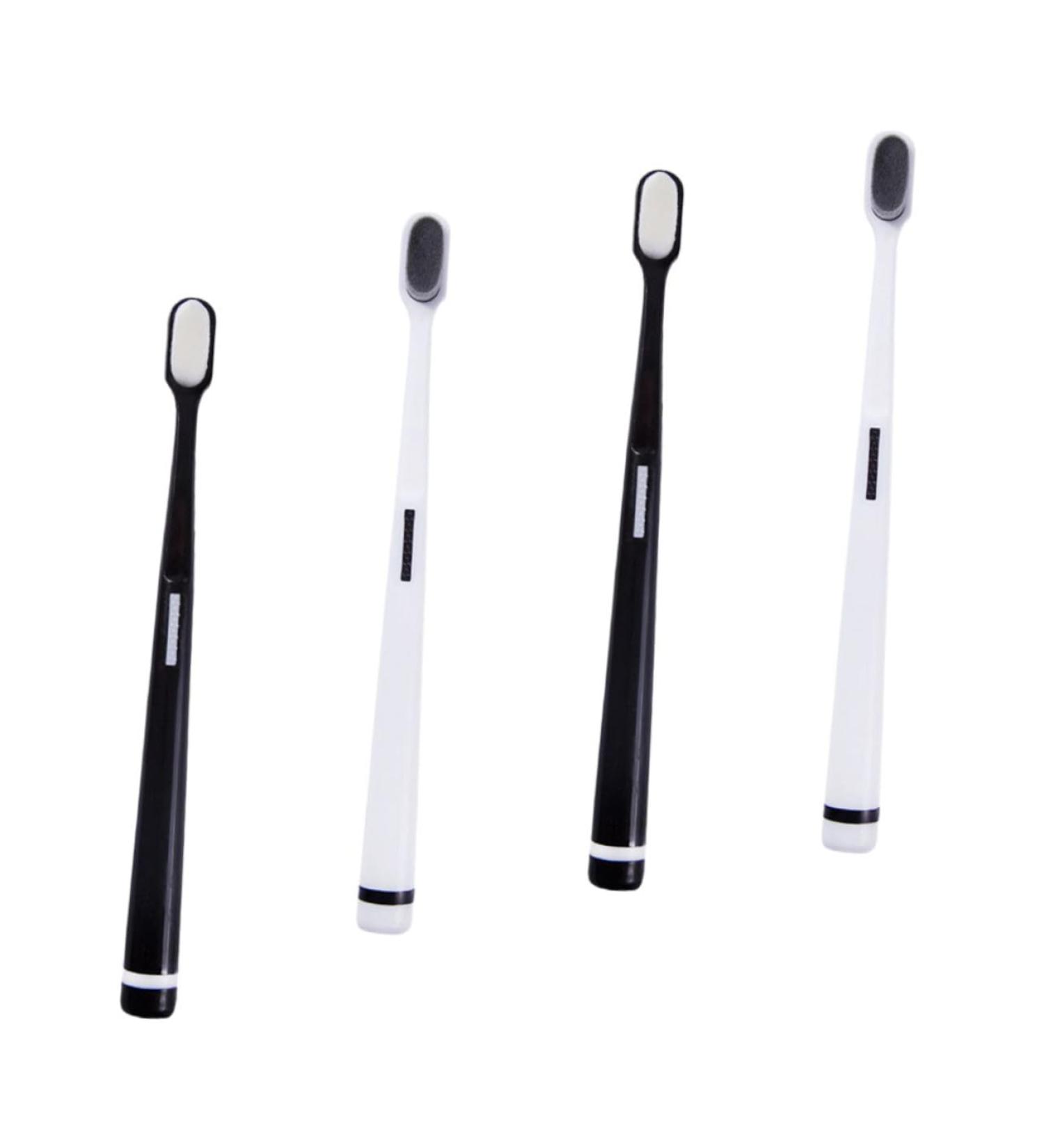 Tovinanna 4-Piece Wangan Hair Toothbrush Set | Super Soft Bristles for Optimal Oral Hygiene | Ideal for Adults & Postpartum Care - Buy Online on GoSupps.com