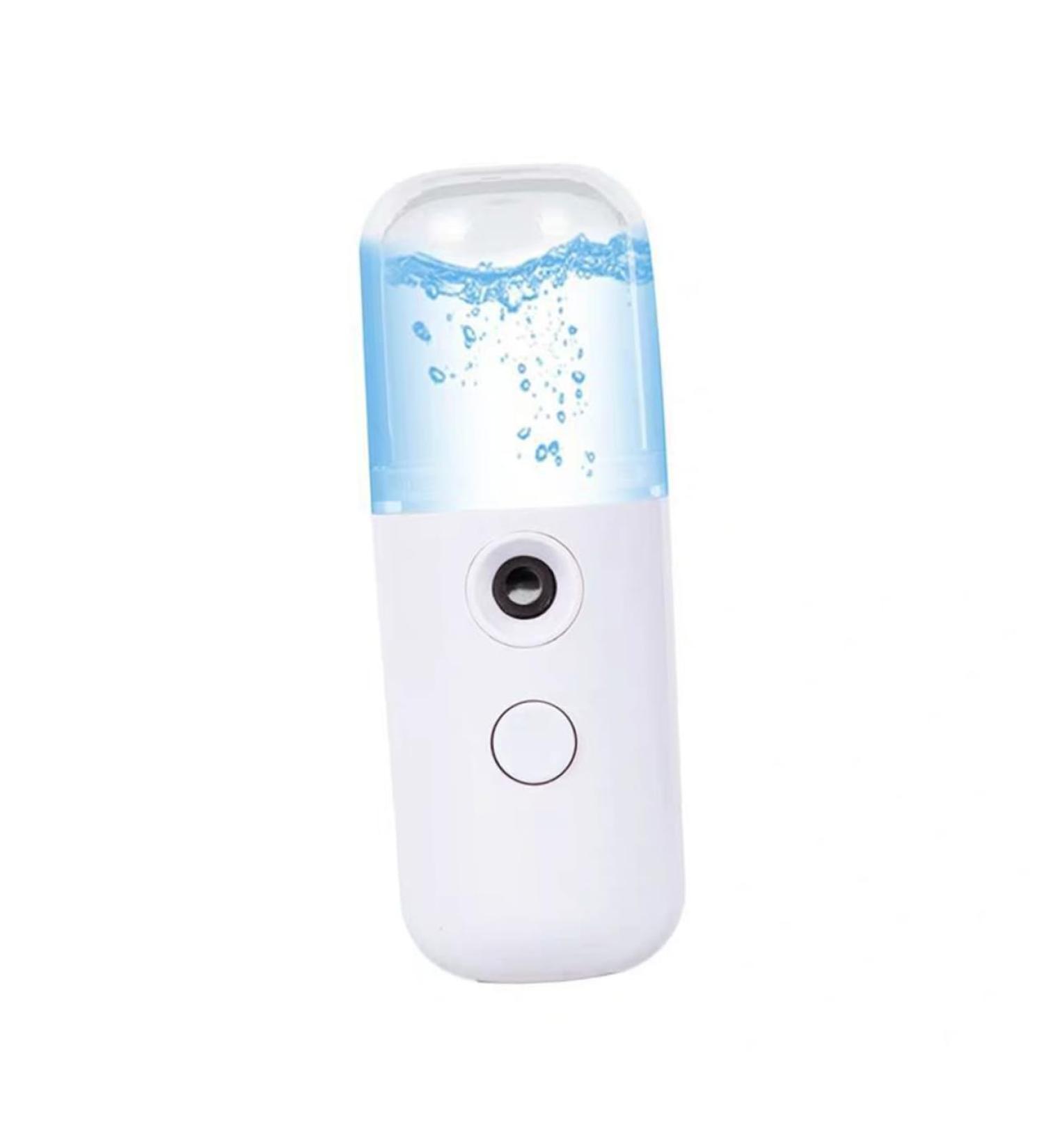 WOONEKY 1pc Atomizer Portable Mist Sprayer Clipper Guard Holder Mini Facial Sprayer Skin Care Tools White - Buy Online on GoSupps.com