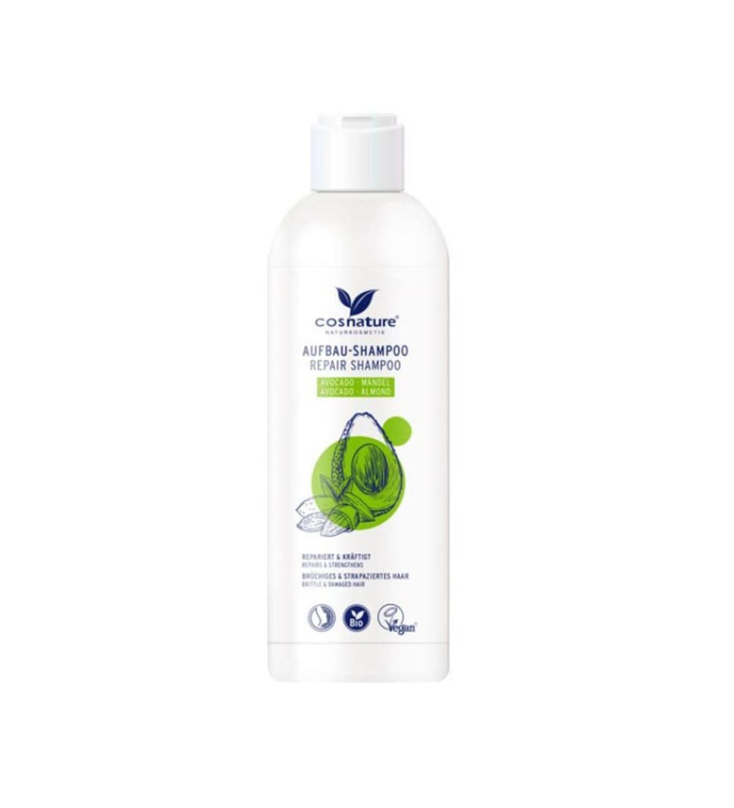 Shampooing r parateur Avocat & Amande Cosnature. Shampooing r parateur Cosnature Avocat & Amande - Prend soin des cheveux fragiles !