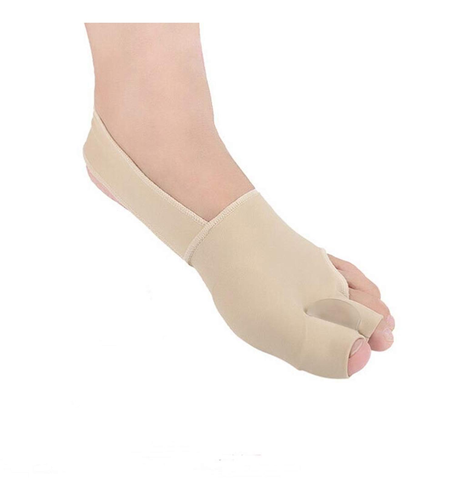 CAZARU FXJ Gel Toe Splint Straightener for Bunions - Foot Brace Support with Two Toe Correctors - Buy Online on GoSupps.com