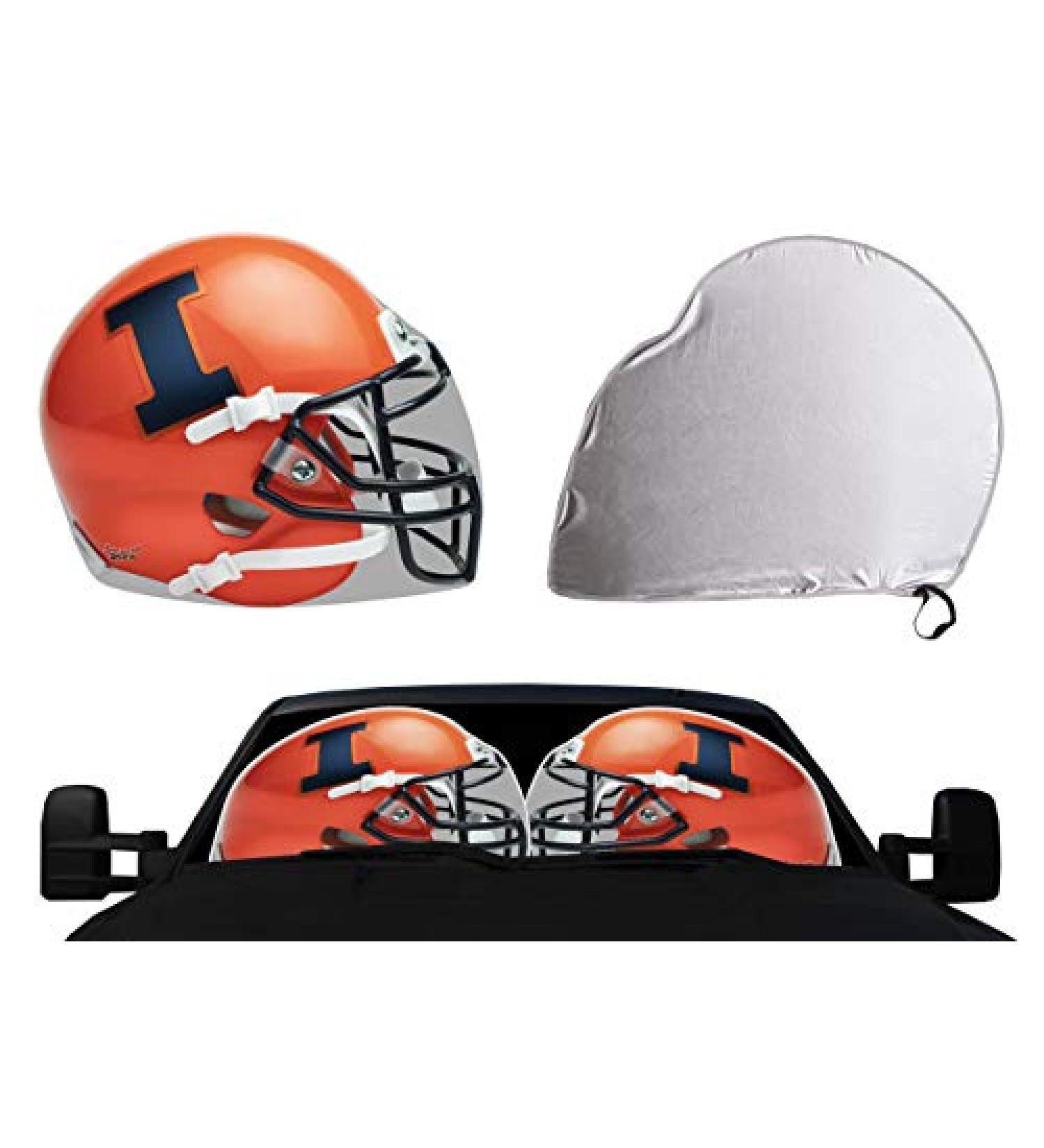 University of Illinois Fighting Illini Auto Sunshade | Smash'em Sports - Buy Online on GoSupps.com