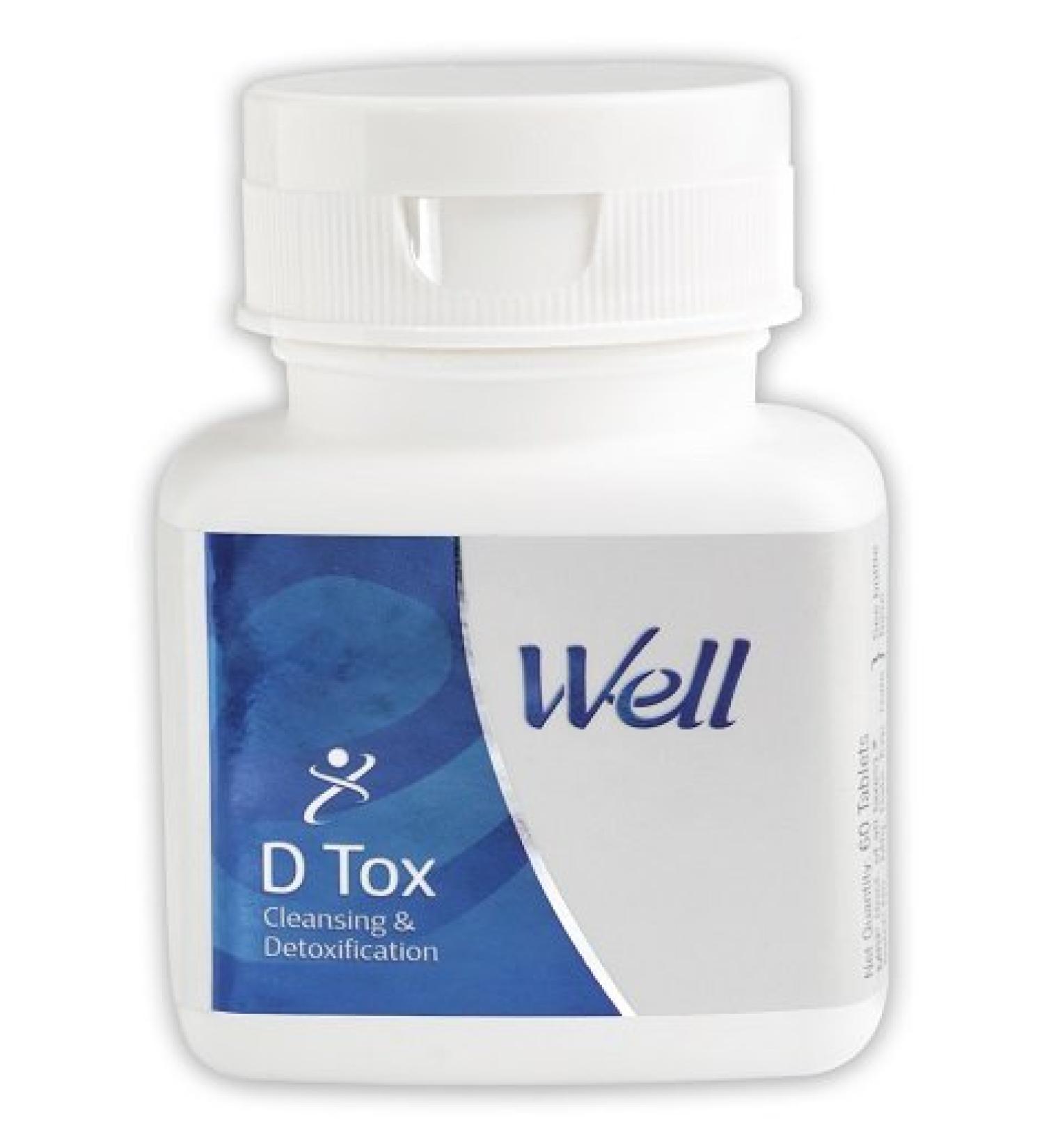 MODICARE Well D TOX (60 Tablets) - Detoxify Your Body Naturally! - Buy Online on GoSupps.com