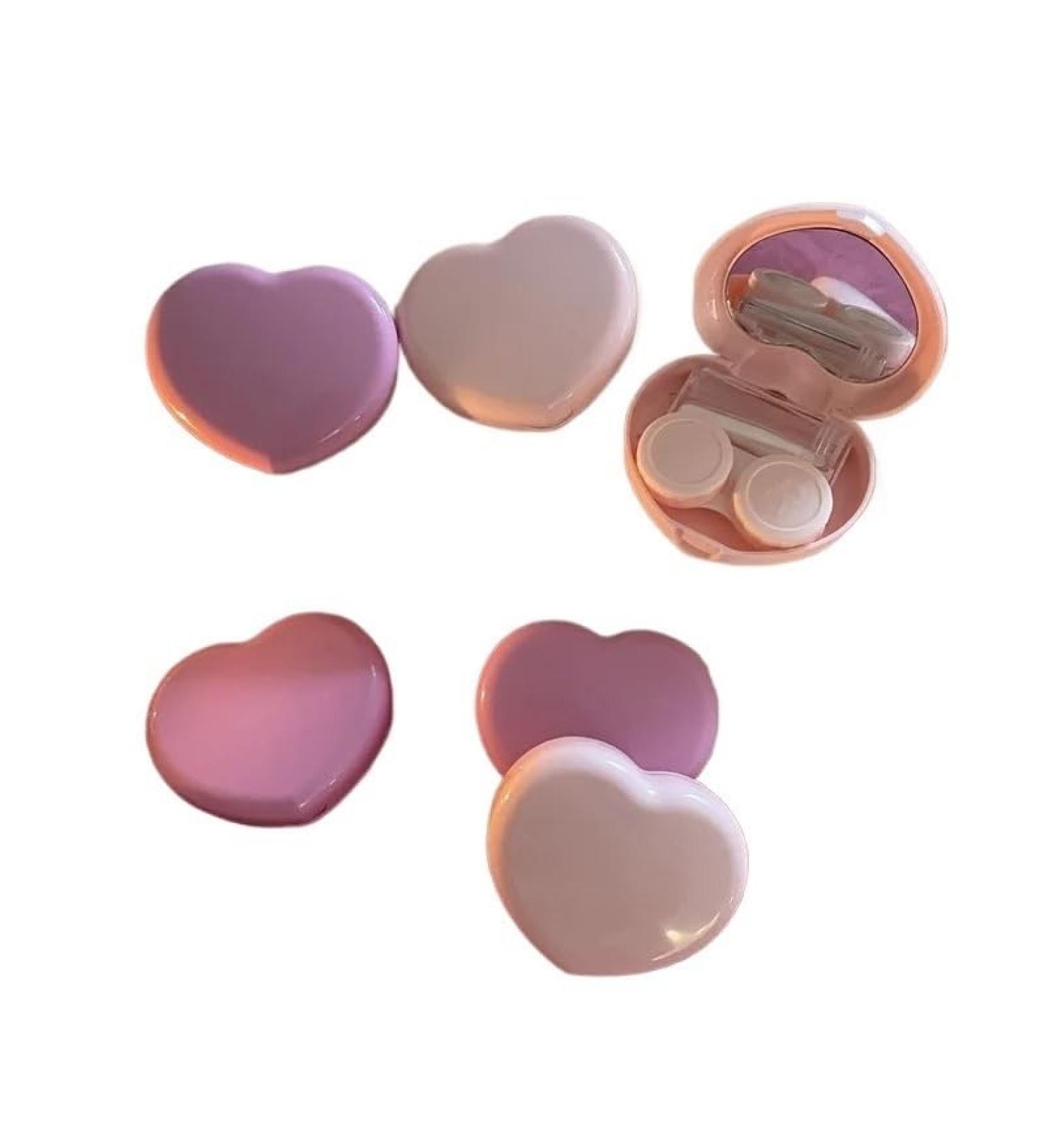 KCHYCV Purple Candy Contact Lens Container - Portable Mini Storage with Mirror for On-the-Go Use - Buy Online on GoSupps.com