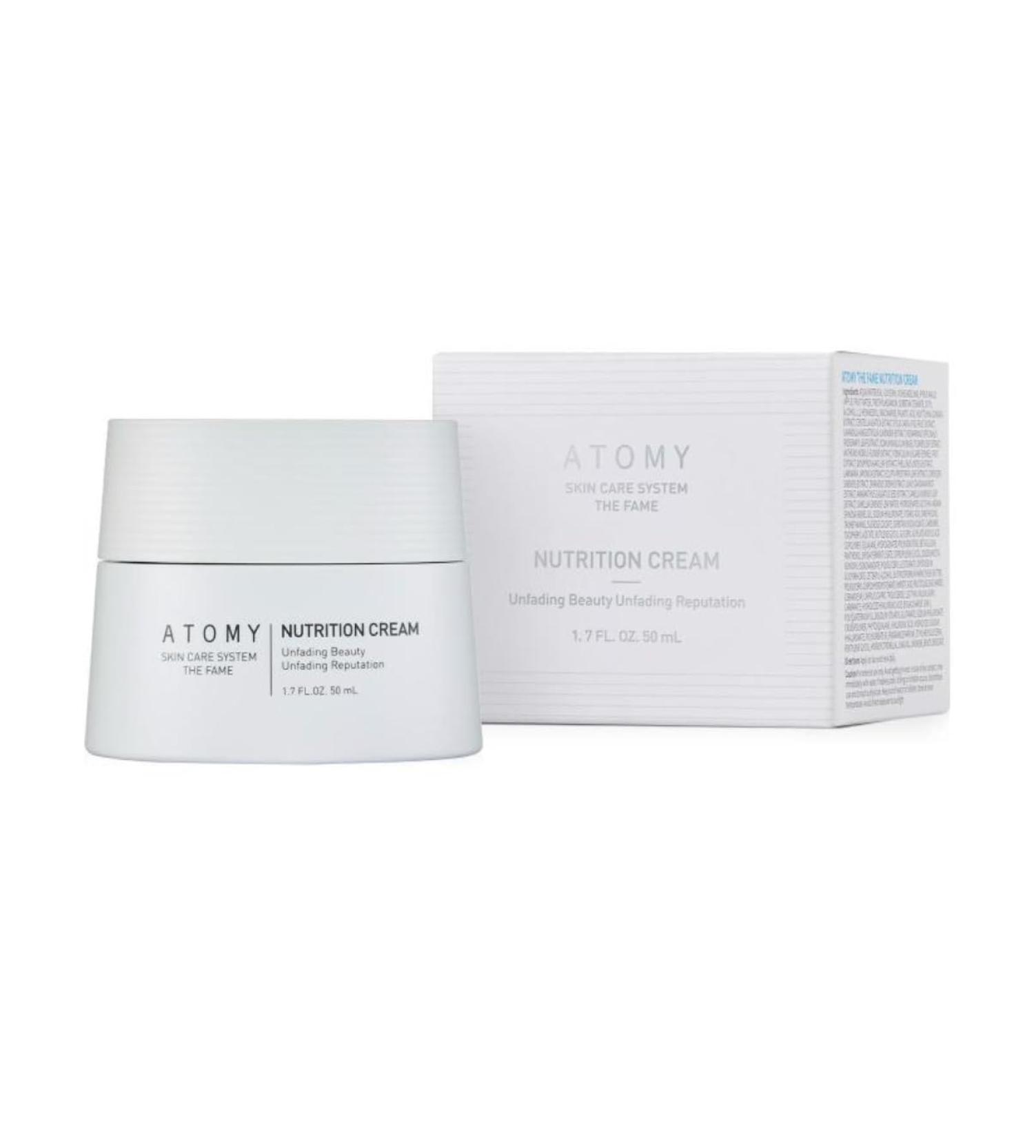 Korea Cosmetic Skin Care | The Fame Nutrition Cream 50ml - Anti-Aging Wrinkle Solution by Atomy - Buy Online on GoSupps.com