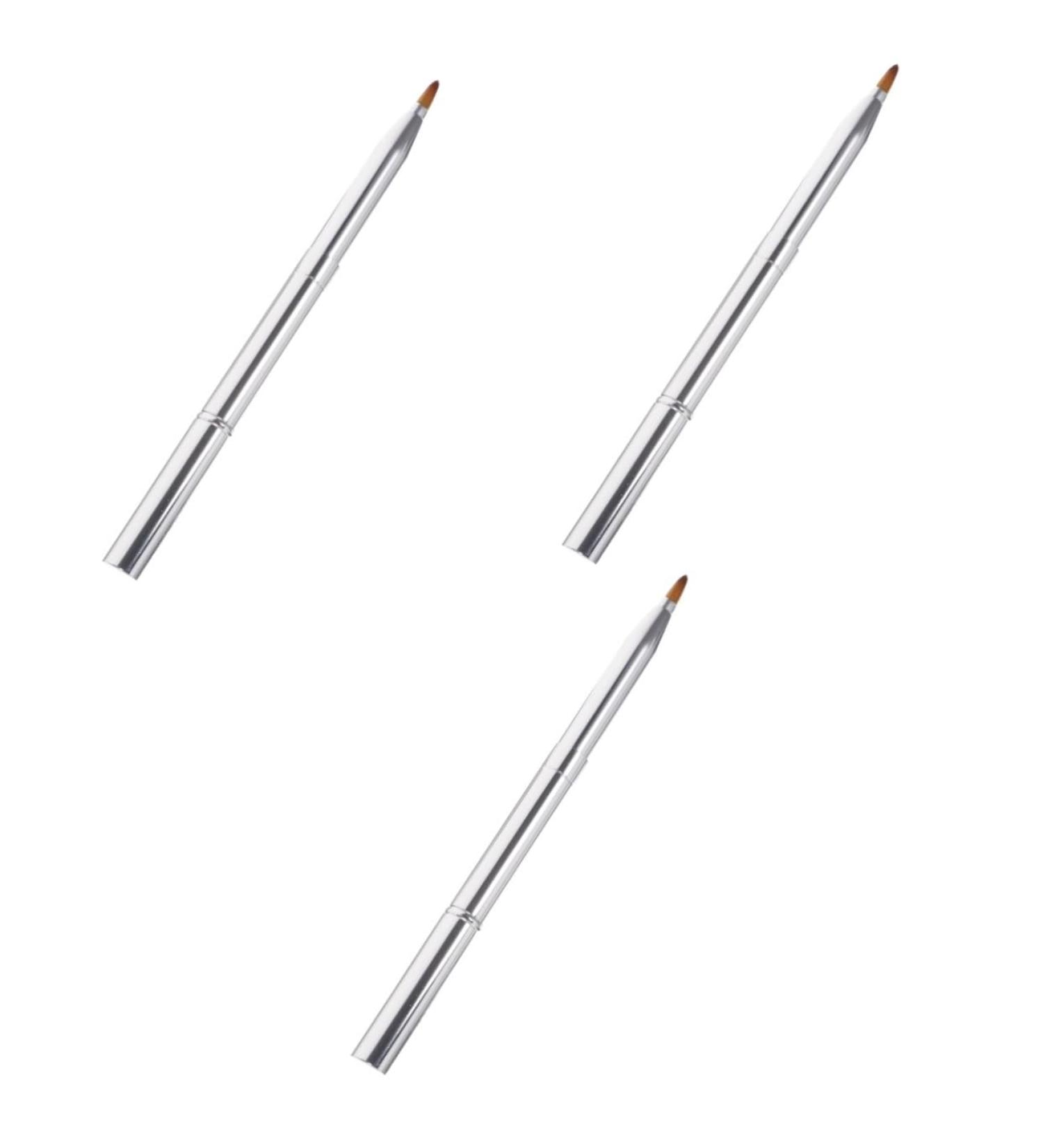 Buy Balacoo 3pcs Double Ended Lipstick Brush Set - Aluminum Alloy Lip & Mask Brush for Perfect Lip Lines - Buy Online on GoSupps.com