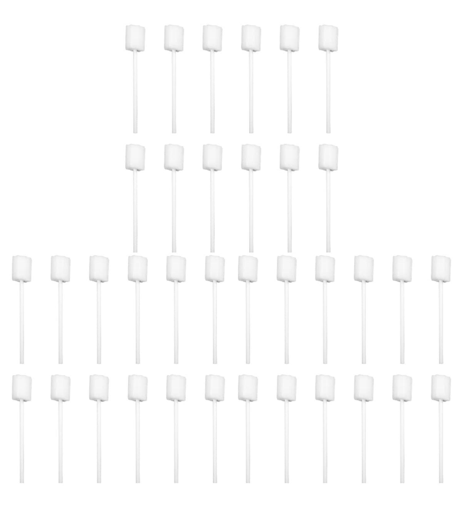 Kisangel 90pcs Disposable Baby Toothbrush and Tongue Cleaner Set - Infant Sponge Toothbrush | 10.5x2cm | Pack of 3 (White) - Buy Online on GoSupps.com