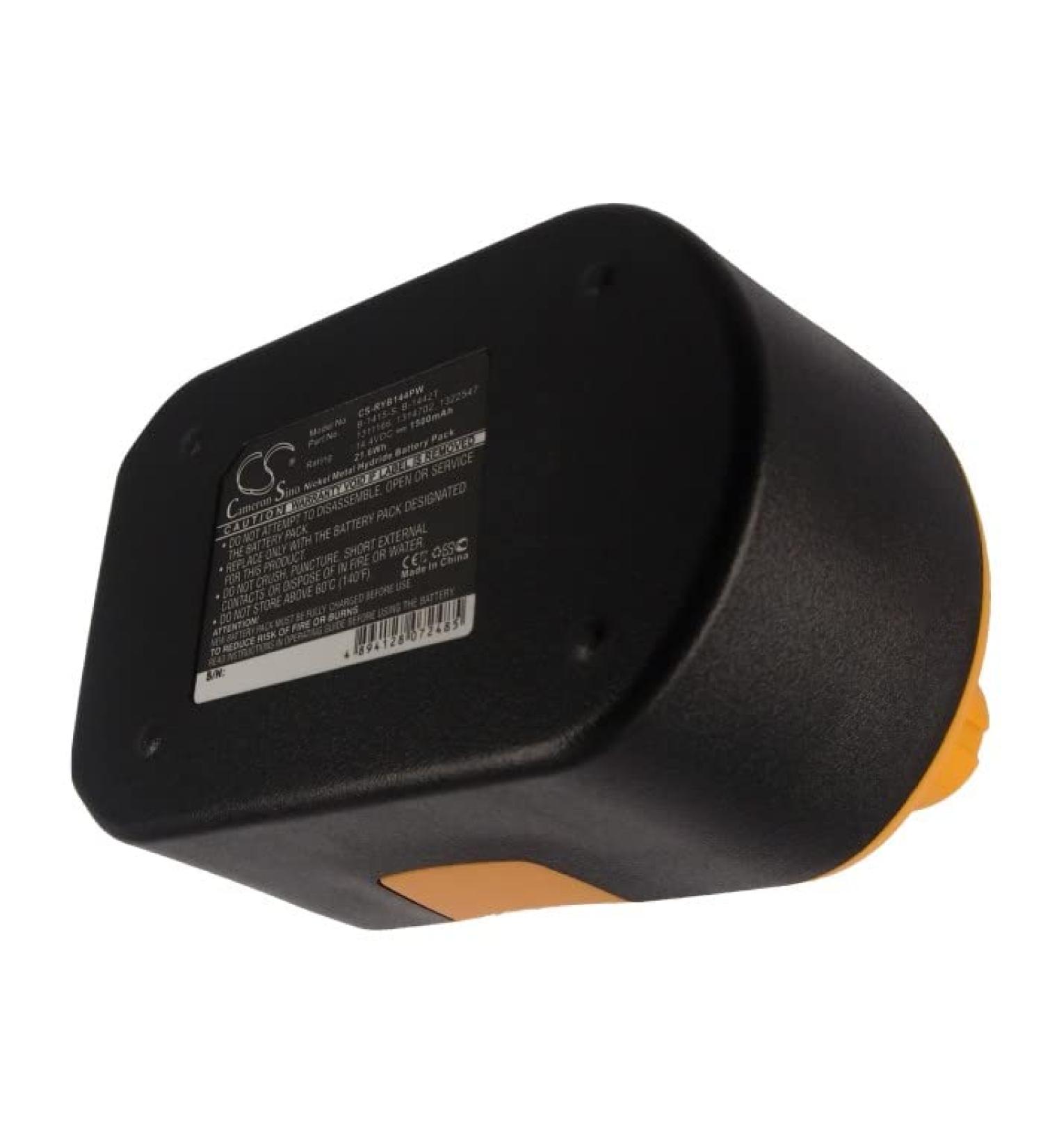 Buy 14.4V 1500mAh Replacement Battery for RY6202 1442M CTH1442K2 & More - International Shipping Available - Buy Online on GoSupps.com
