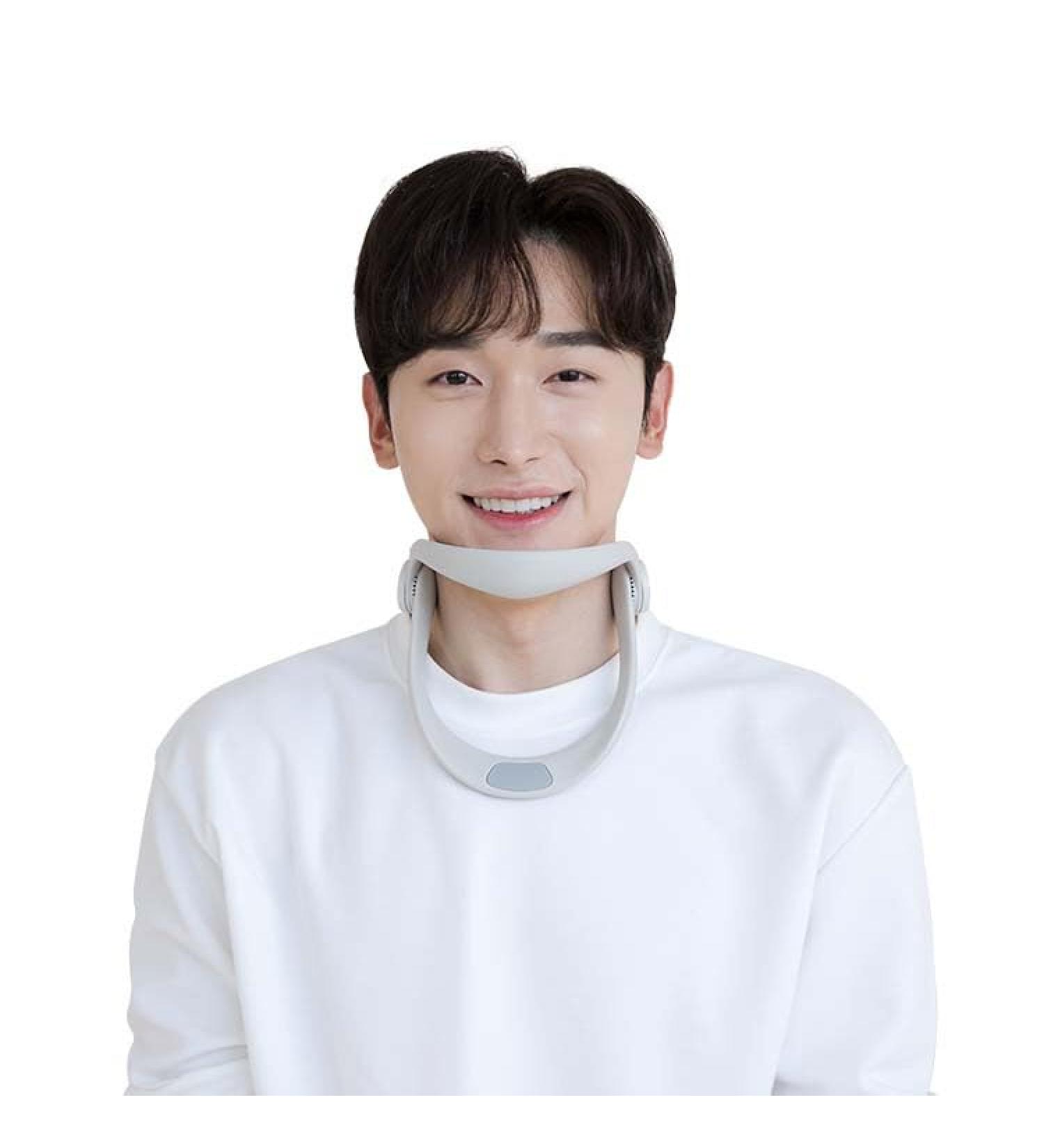 Adjustable Neck Stretcher Relaxer for Pain Relief | Portable Cervical Collar & Posture Corrector for TMJ Office Workers & Students - Buy Online on GoSupps.com