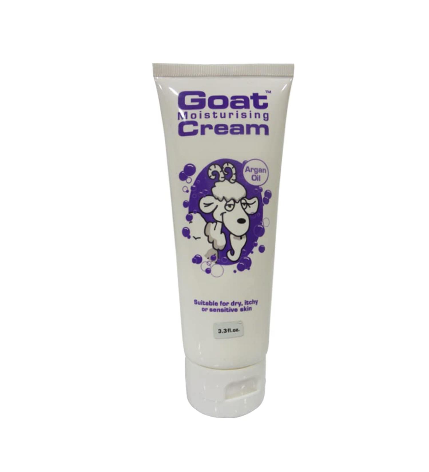 Goat Moisturizing Cream w/Argan Oil 3.3 oz Pack of 4