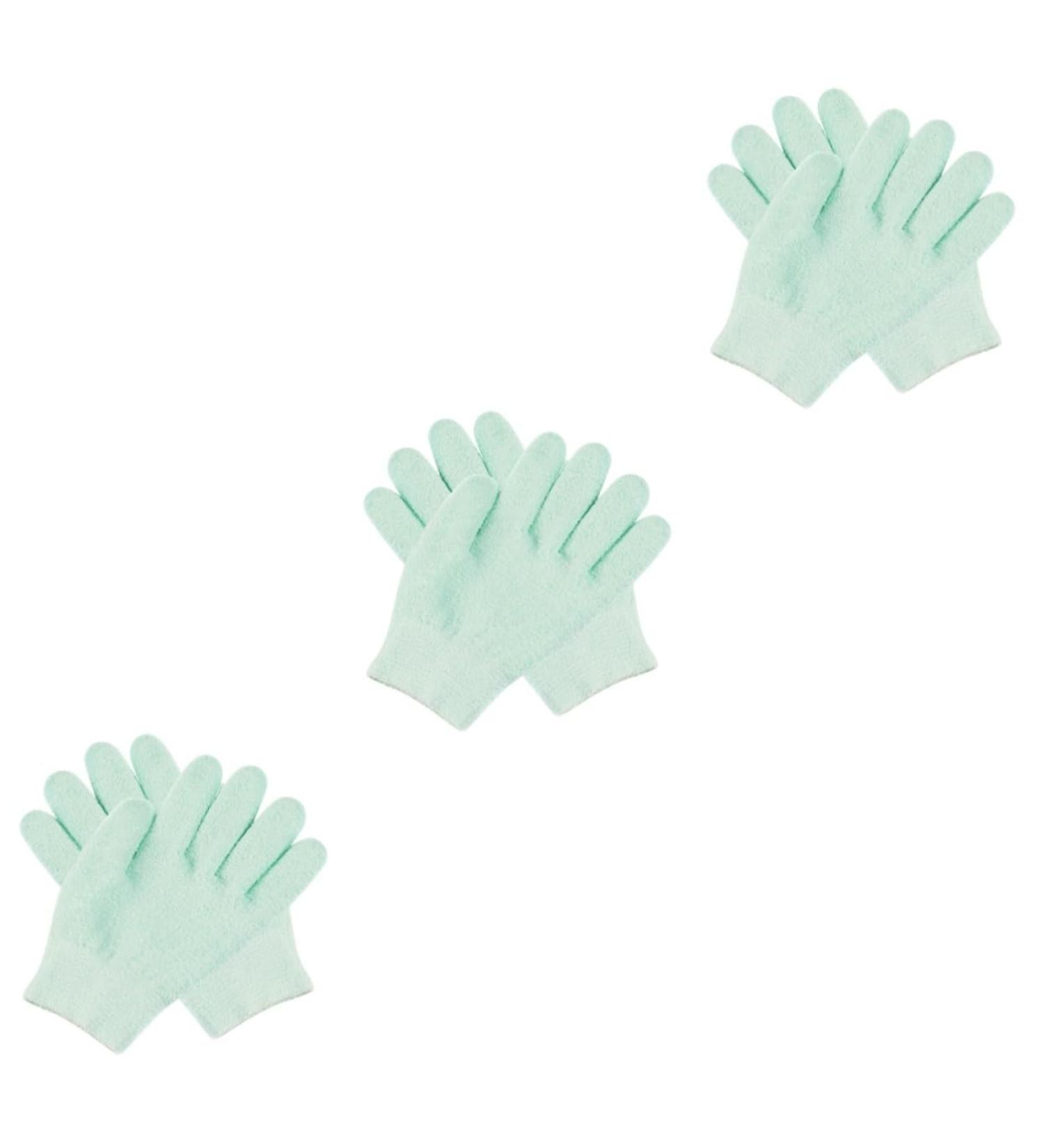 FRCOLOR 3 Pairs of Moisturising Gloves Heart-Shaped Cake Moulds Moisturising Gel Gloves Protect Tent Gloves for Hand Care Skin Care Gloves Spa - Buy Online on GoSupps.com