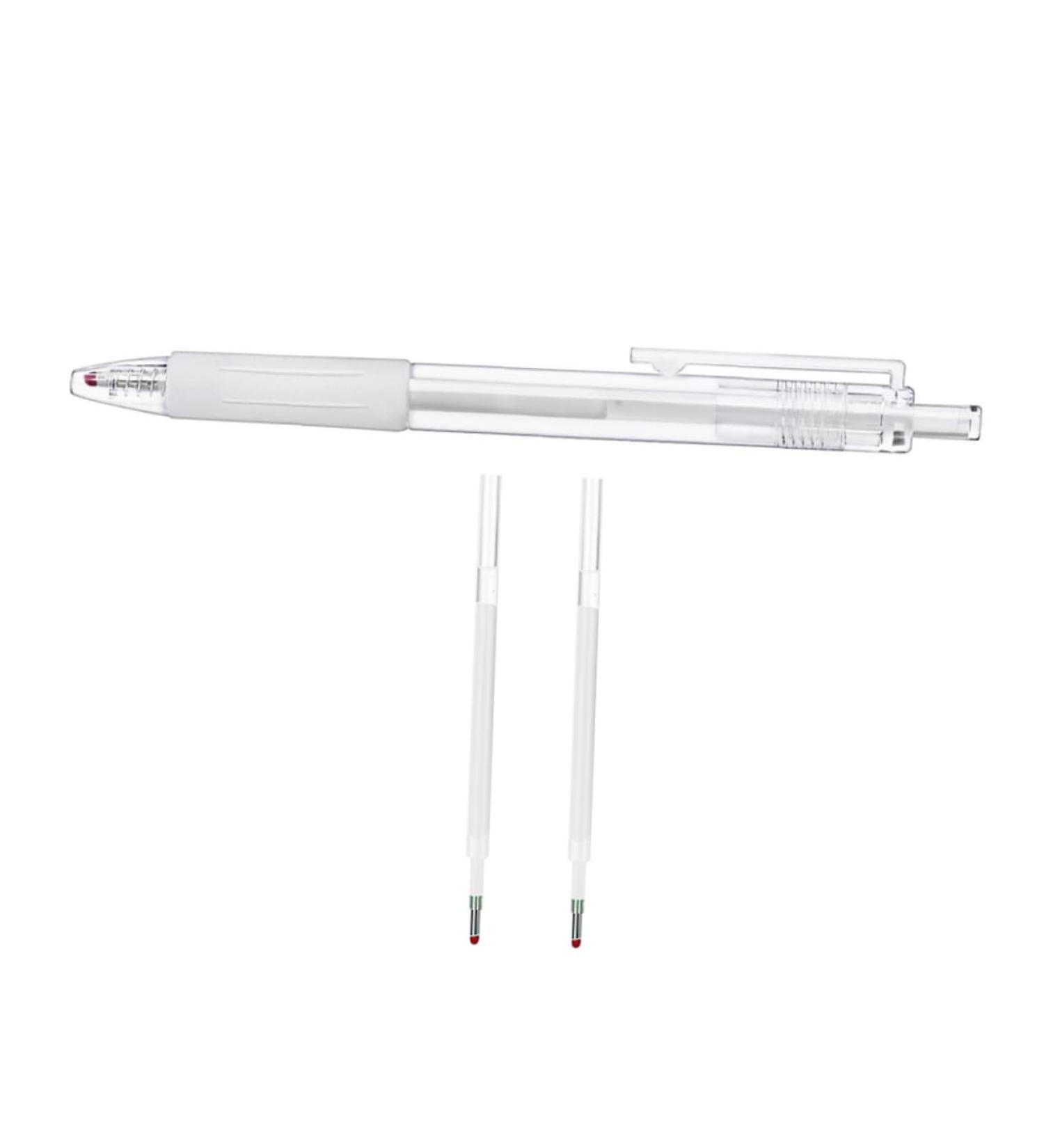 Beavorty 1 Set Auxiliary Eyebrow Pencil Body Pen Embroidered Eyebrow Pen Using Pen Marking Pen White Plastic 14.00X1.40X1.40CM White - Buy Online on GoSupps.com